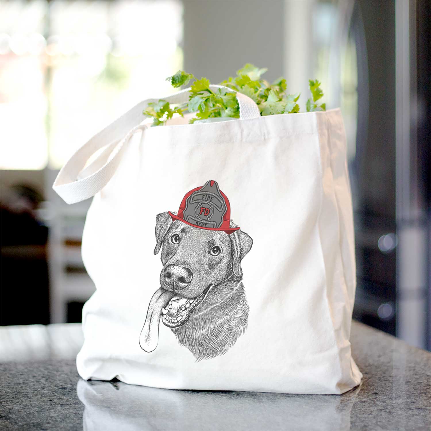 Macaroni the Lab Mix - Tote Bag