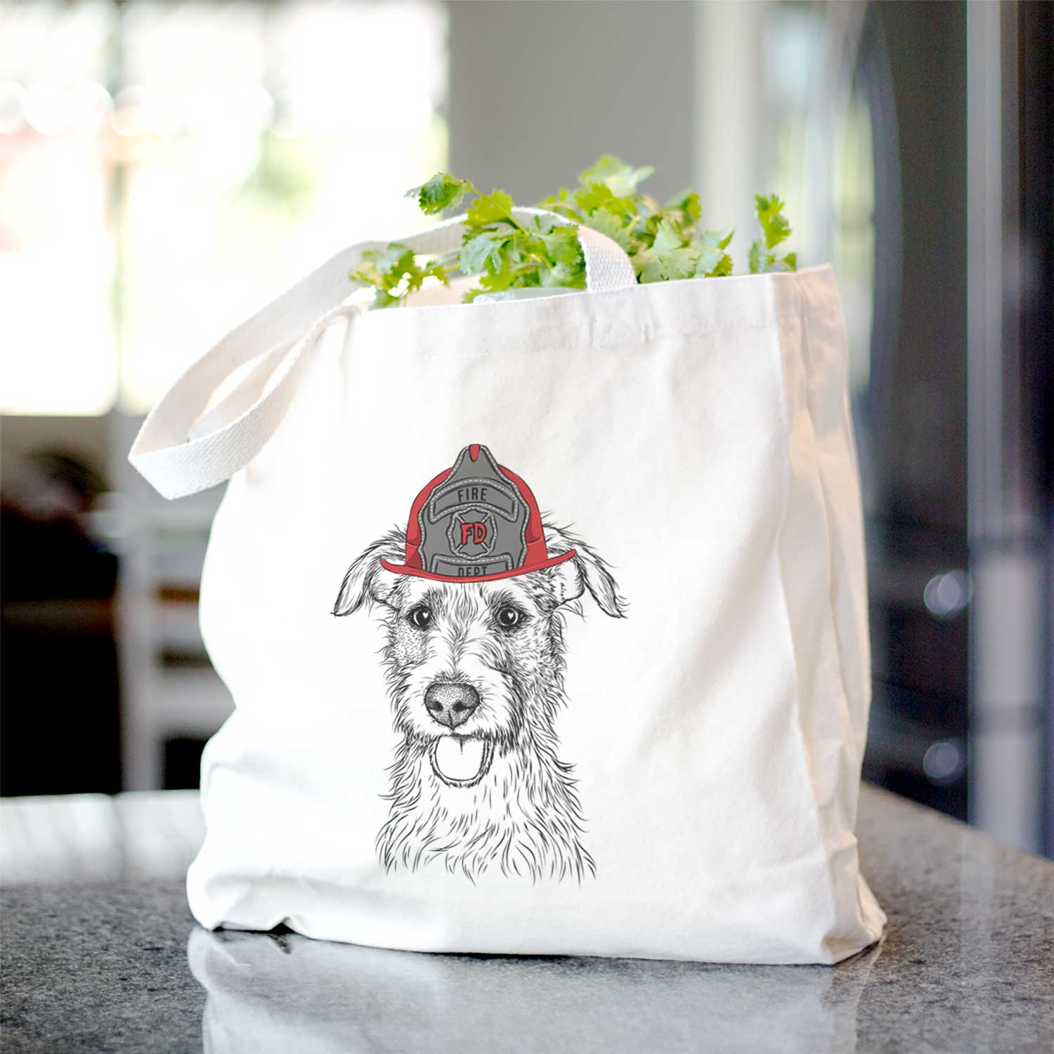 Maggie the Terrier Mix - Tote Bag