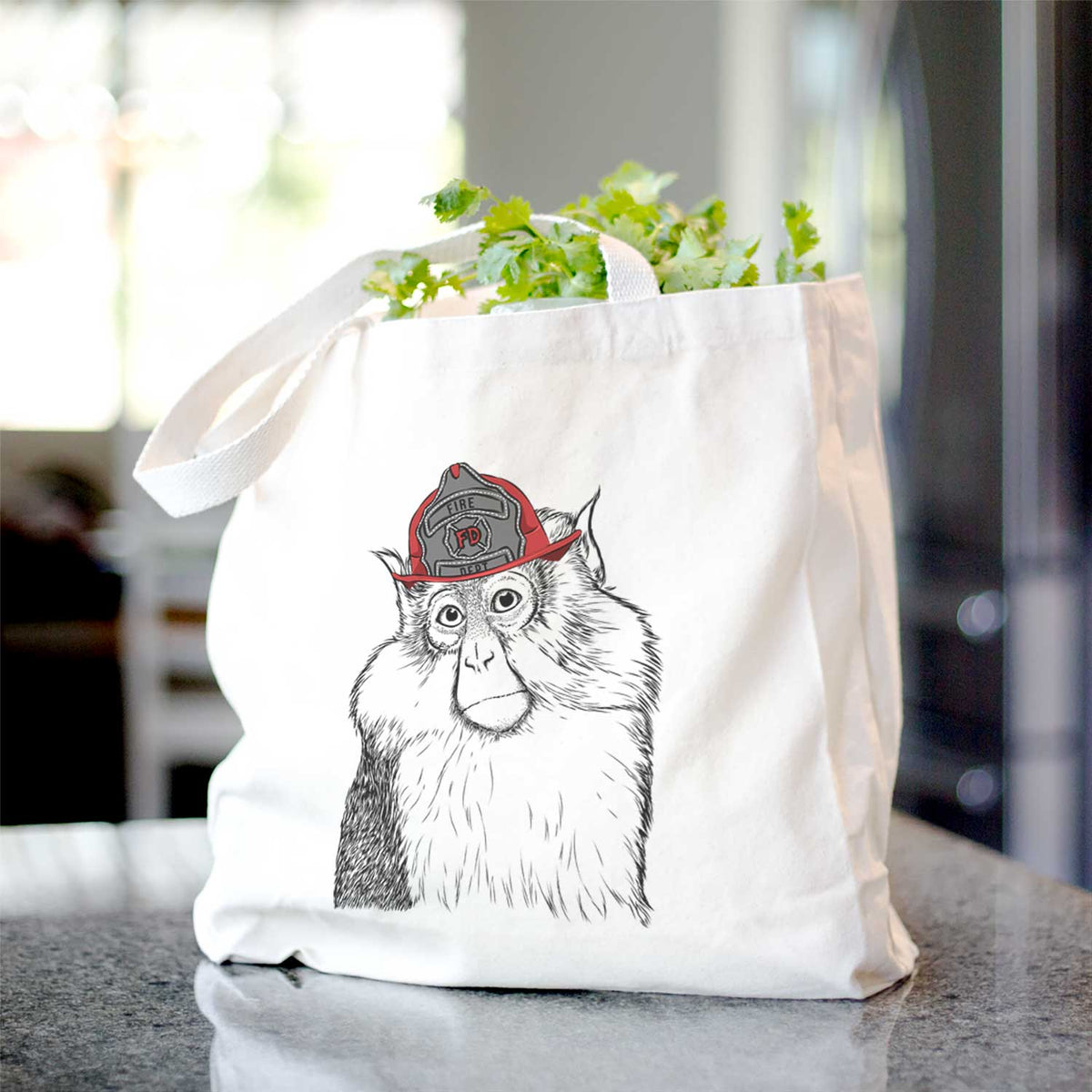 Matata the Mona Monkey - Tote Bag