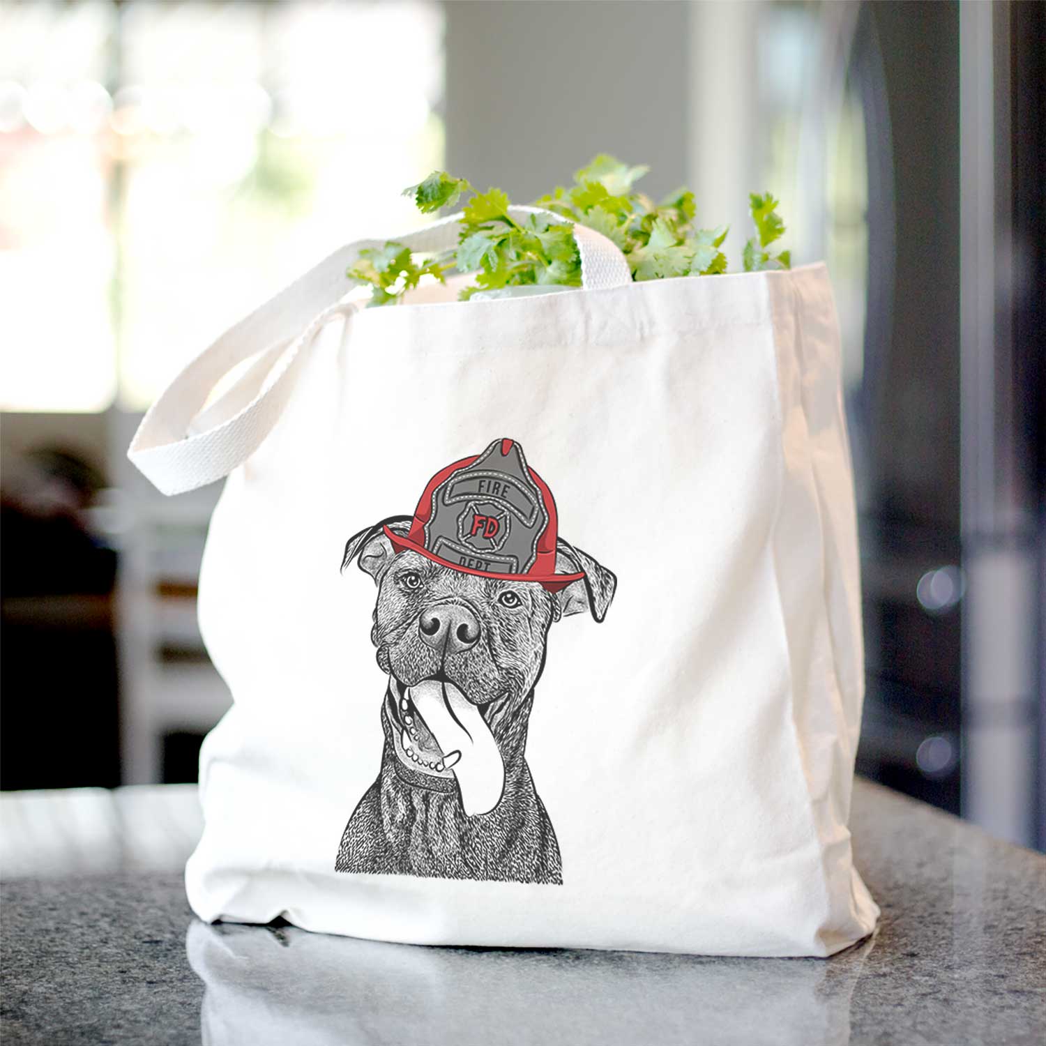 Mikey the Boxador - Tote Bag