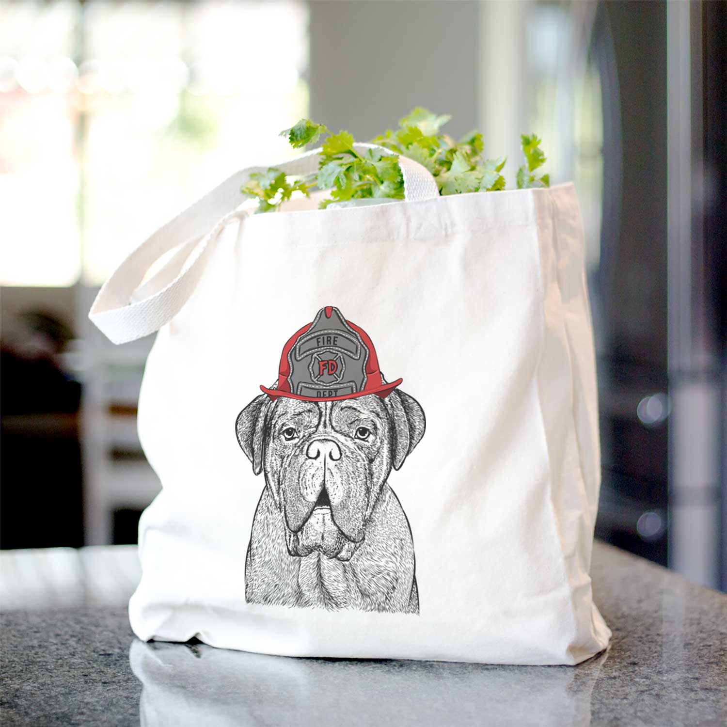 Optimus the Dogue de Bordeaux - Tote Bag