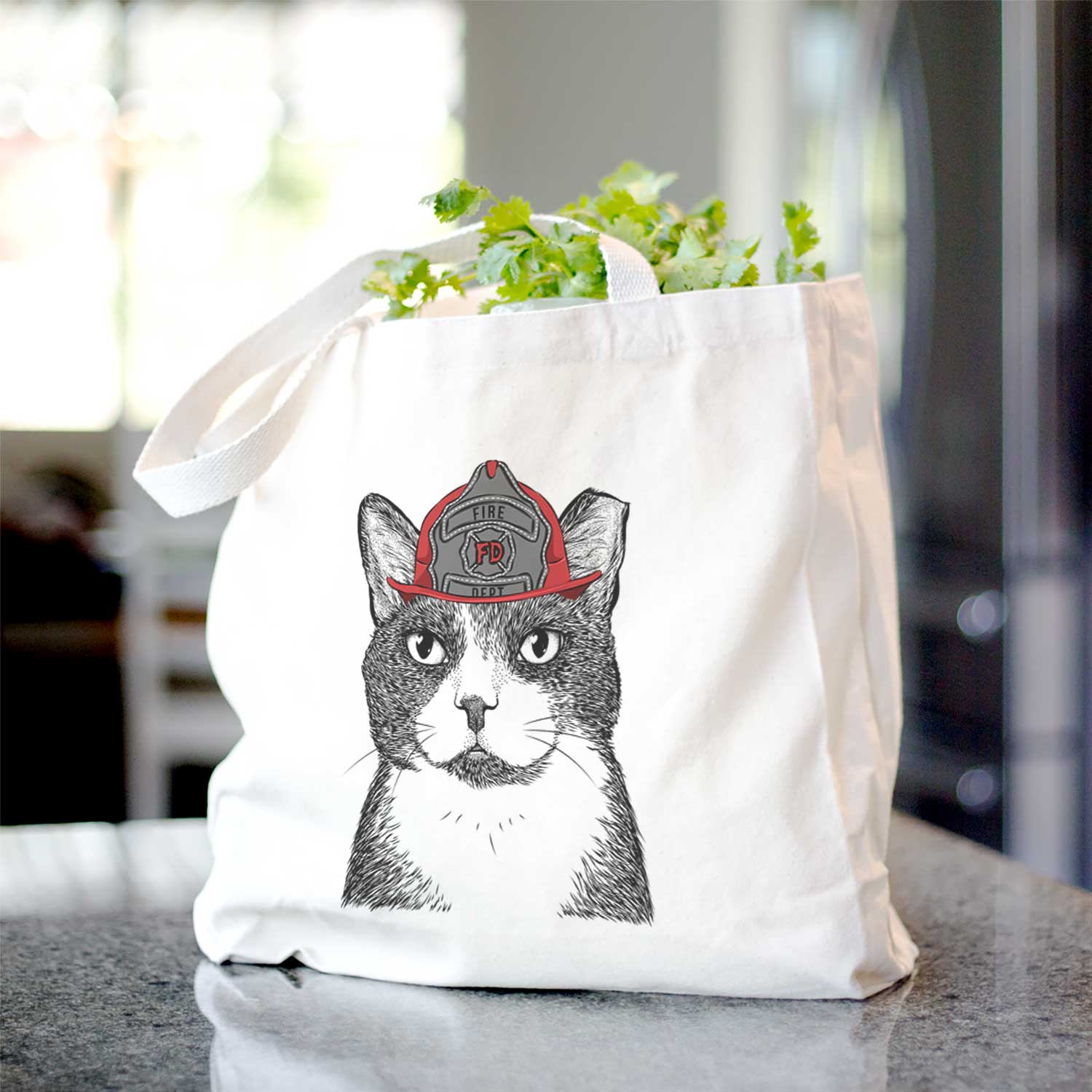 Pinky the Tuxedo Cat - Tote Bag