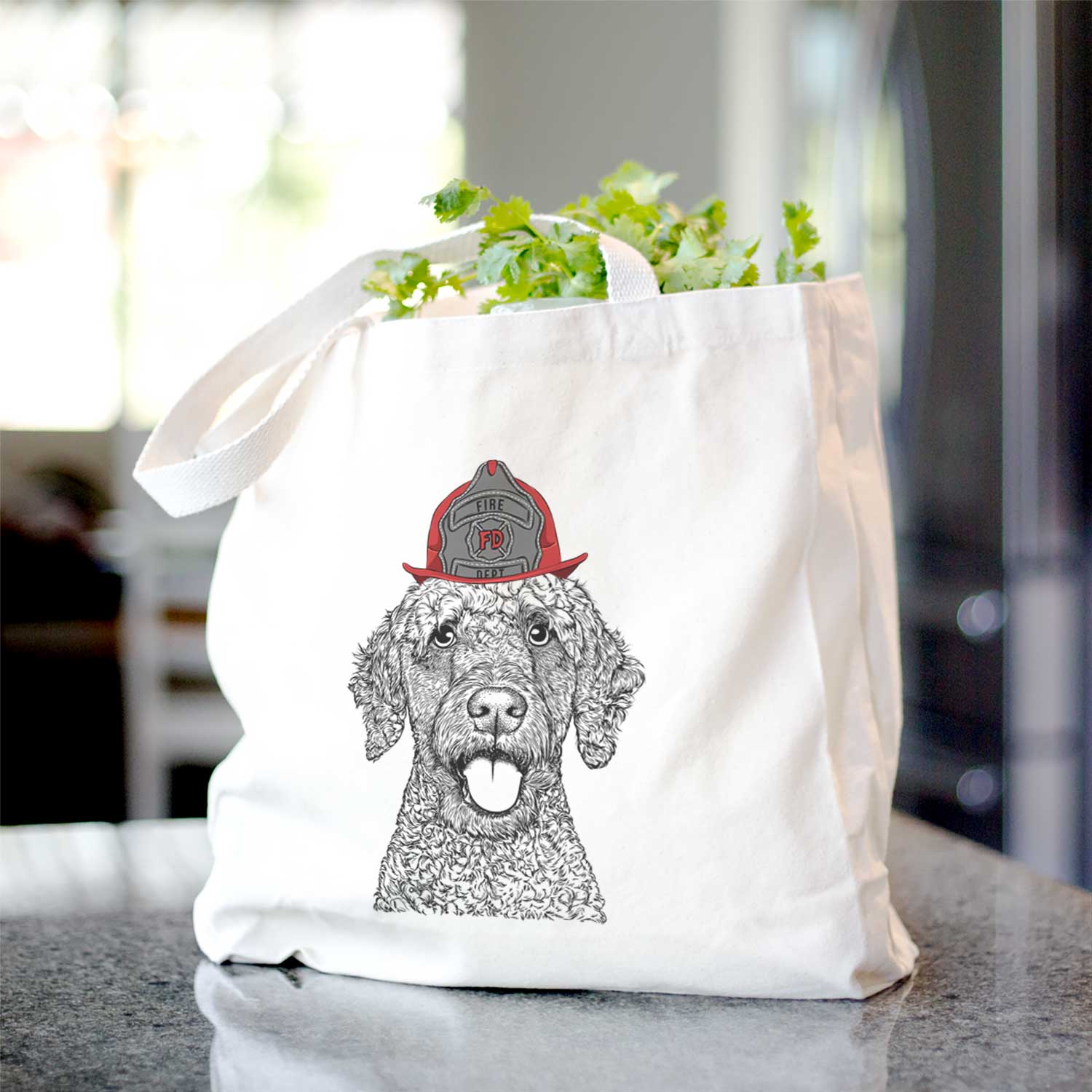 Reina the Spanish Water Dog - Tote Bag