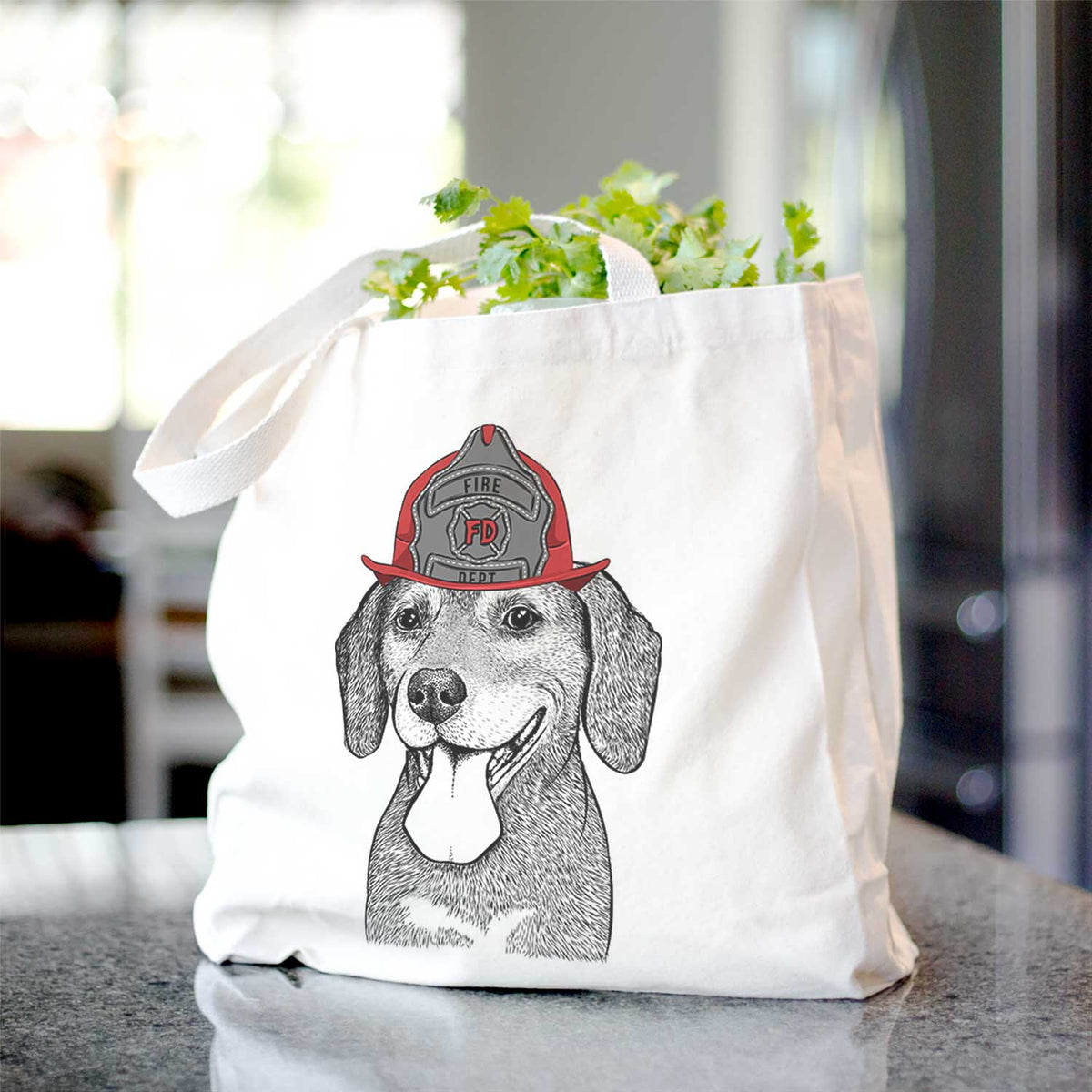 Scarlett the Beagle - Tote Bag
