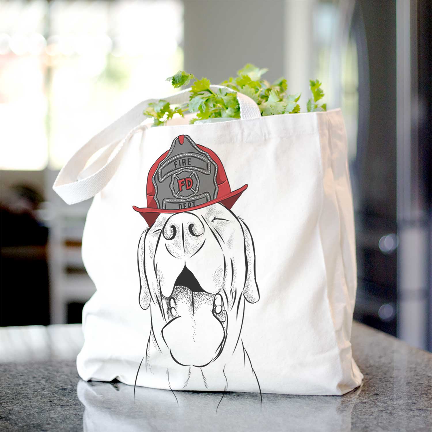 Silly Lilly the Labrador Retriever - Tote Bag