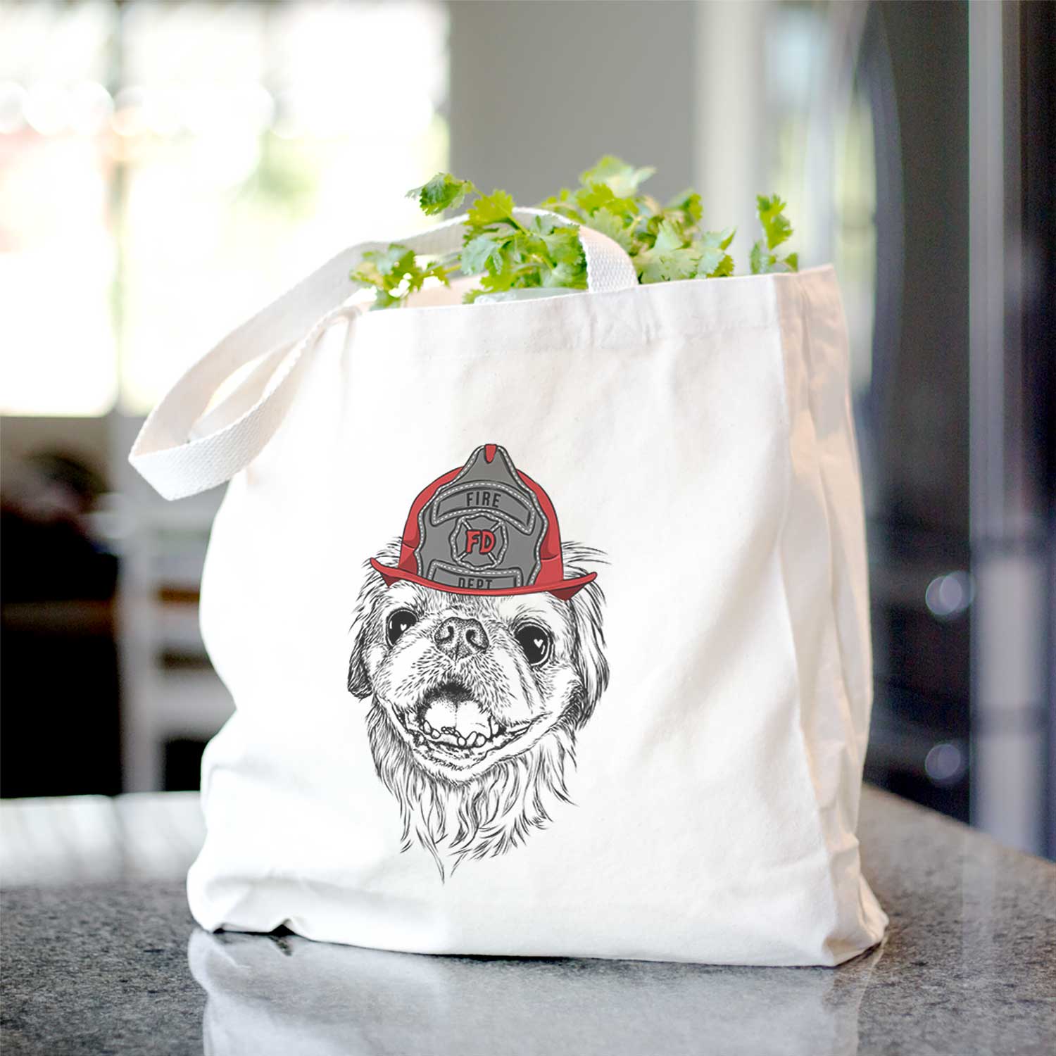 Wally the Pekingese - Tote Bag