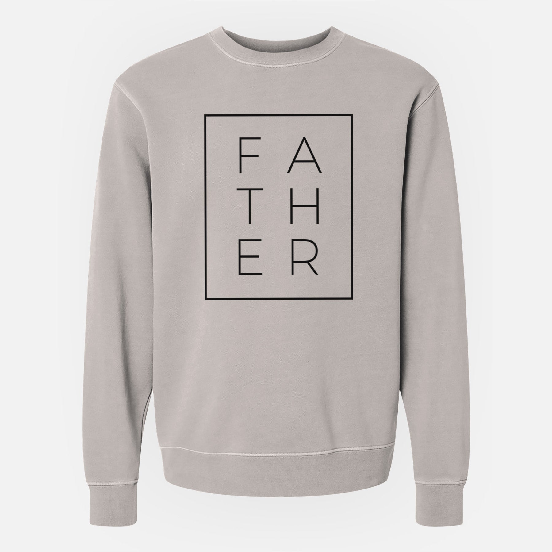 Father Boxed - Unisex Pigment Dyed Crew Sweatshirt