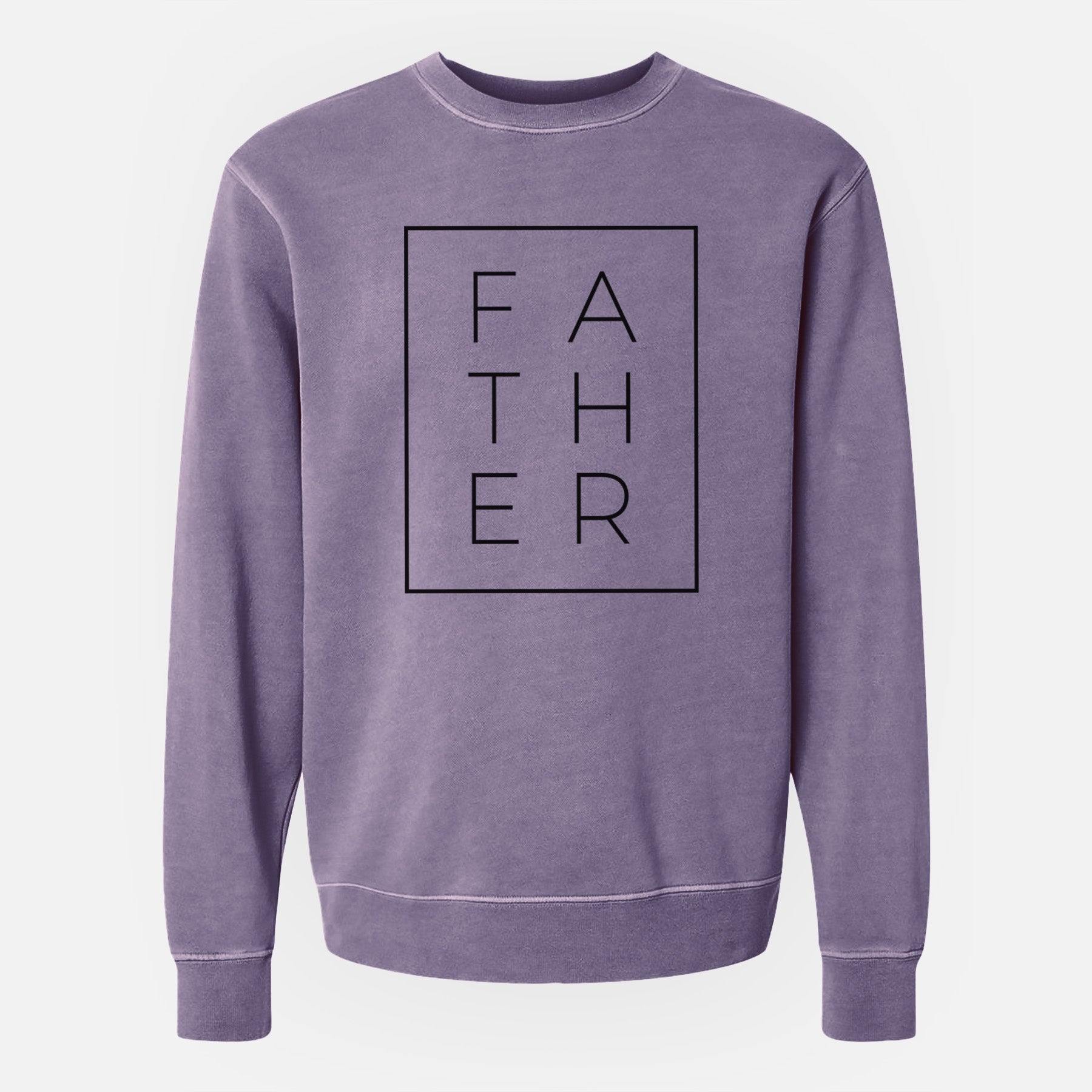 Father Boxed - Unisex Pigment Dyed Crew Sweatshirt