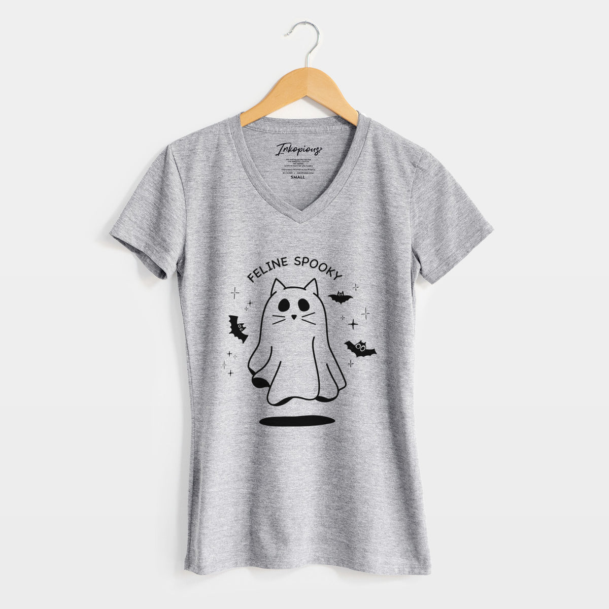 Feline Spooky - Women&#39;s Perfect V-neck Shirt