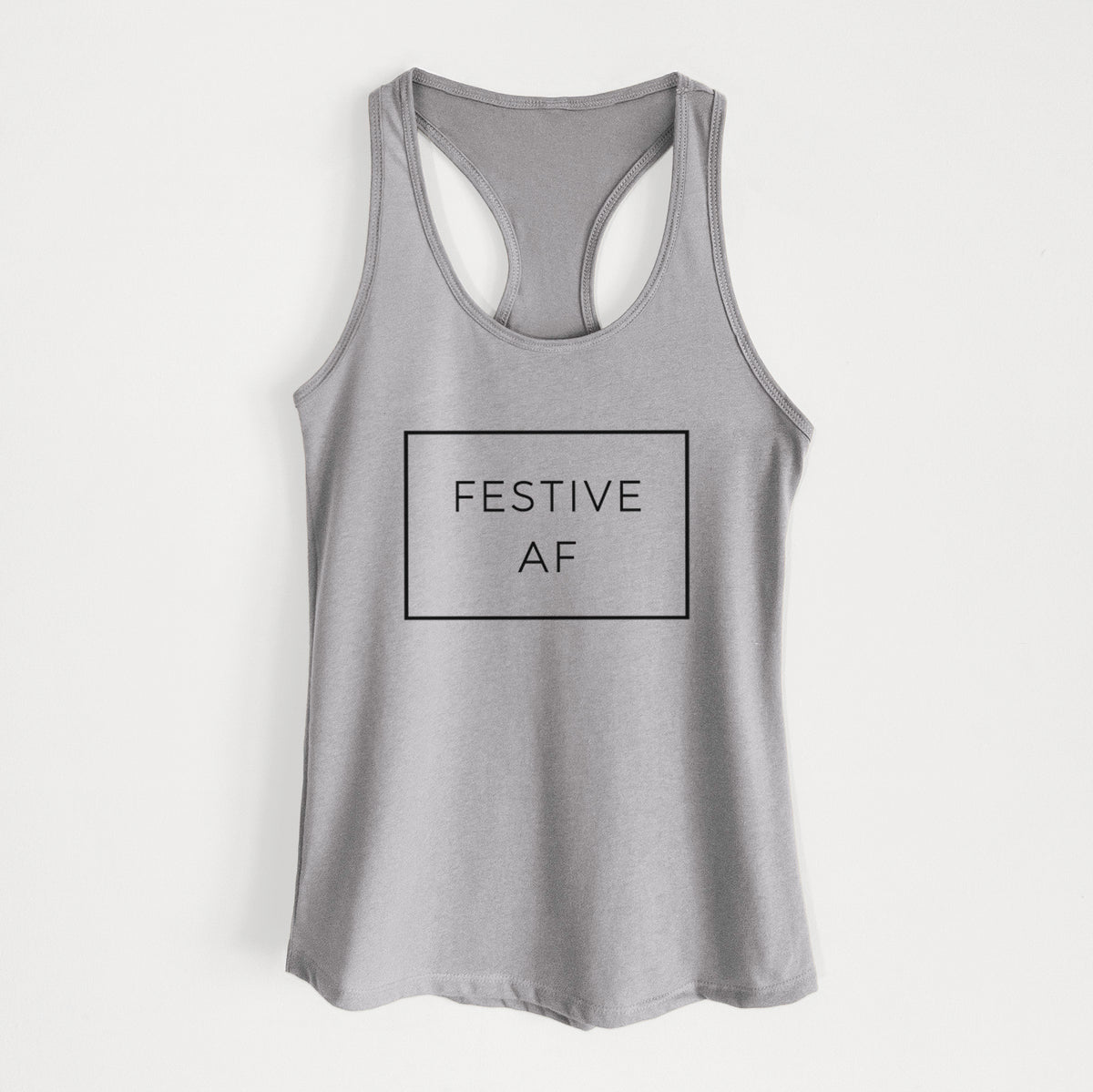 Festive AF Boxed - Women's Racerback Tanktop