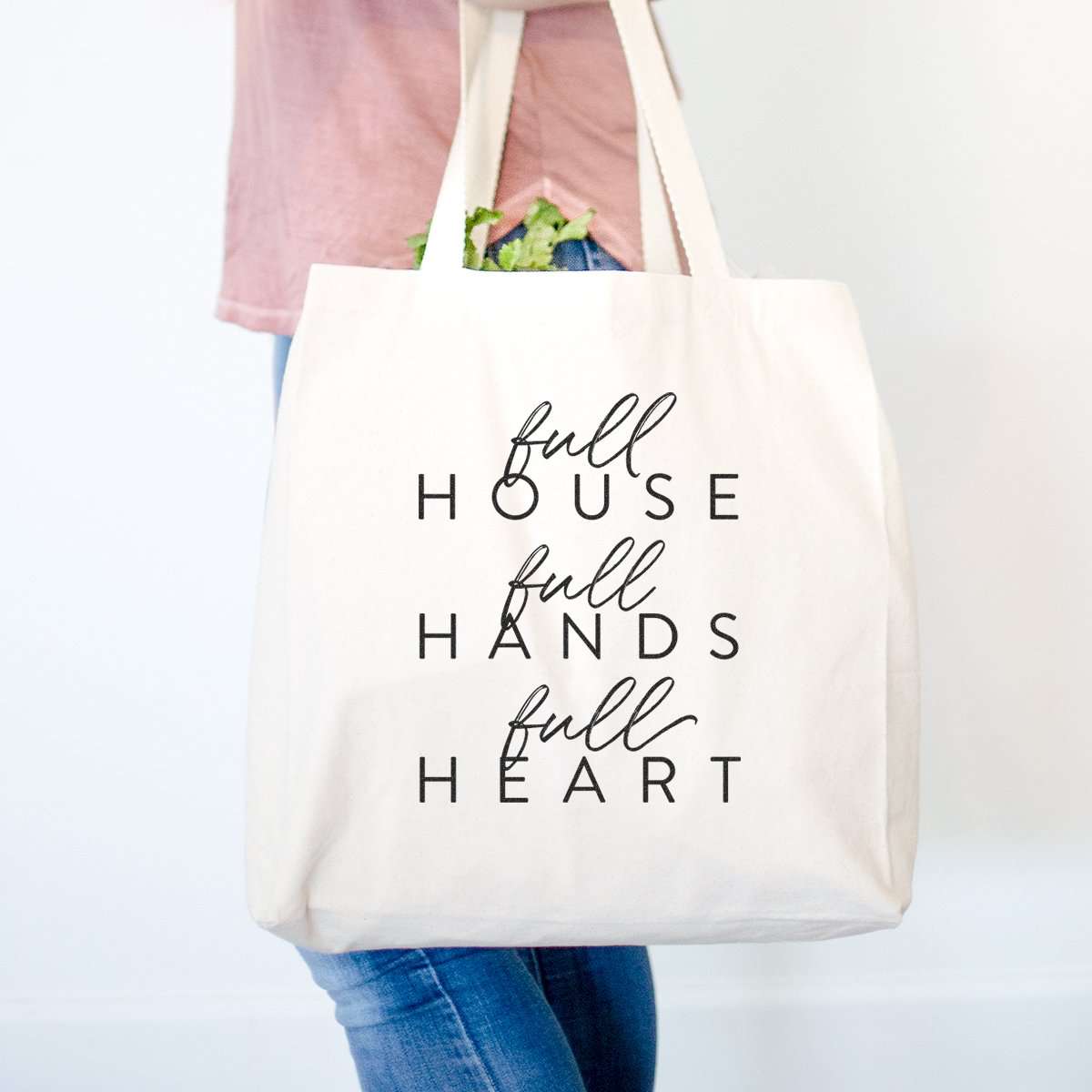 Full House, Full Hands, Full Heart - Tote Bag