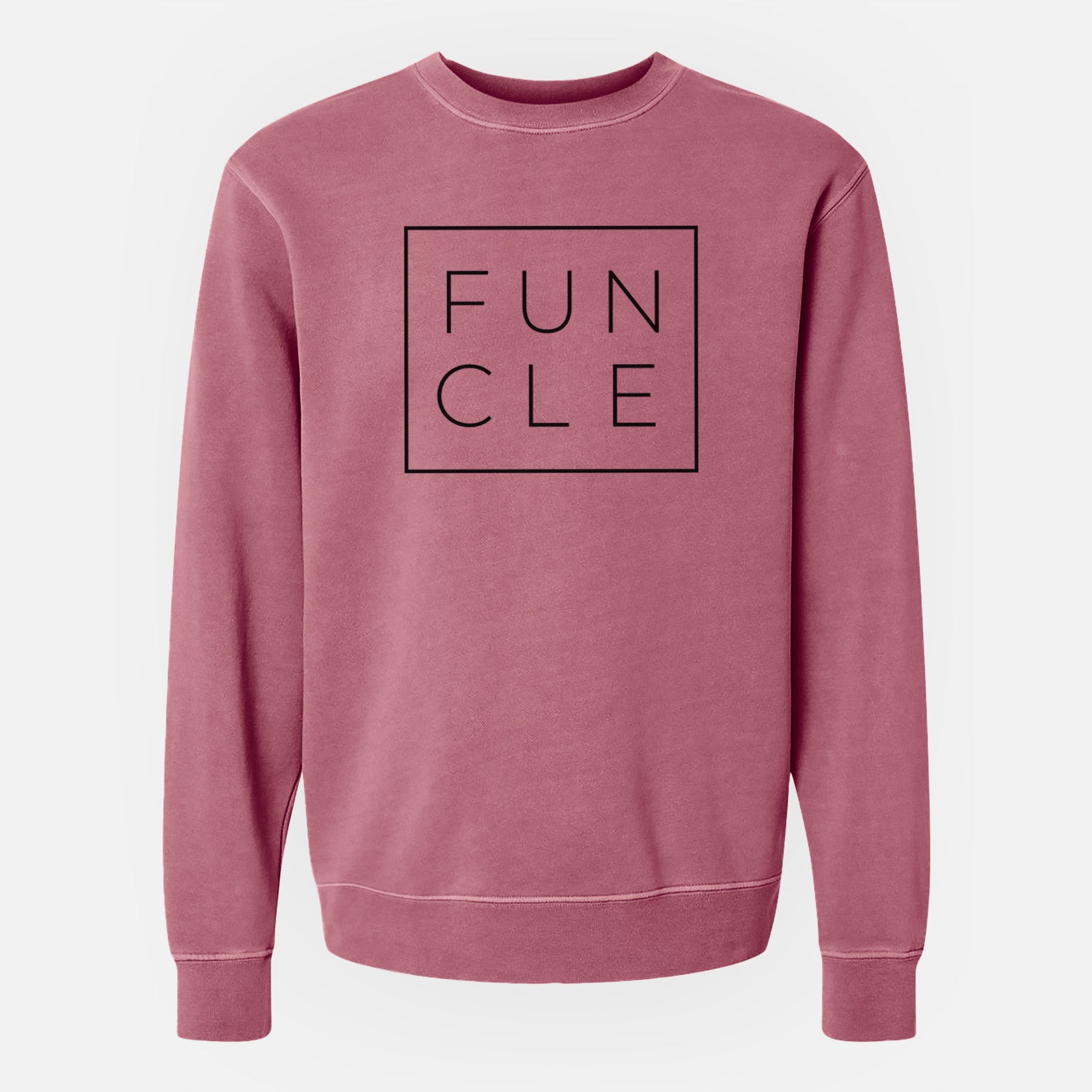 Funcle Boxed - Unisex Pigment Dyed Crew Sweatshirt