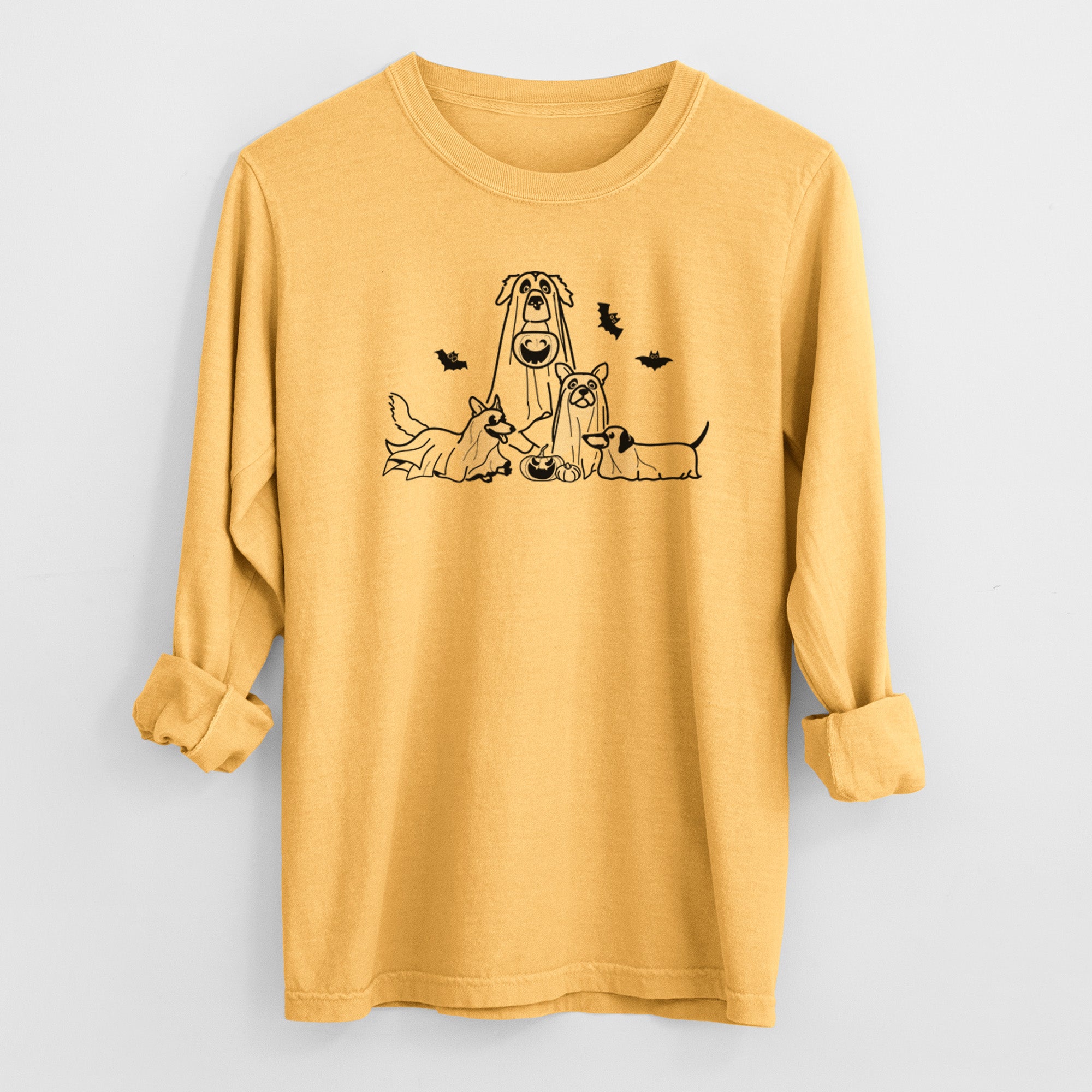 Ghost Pups - Heavyweight 100% Cotton Long Sleeve