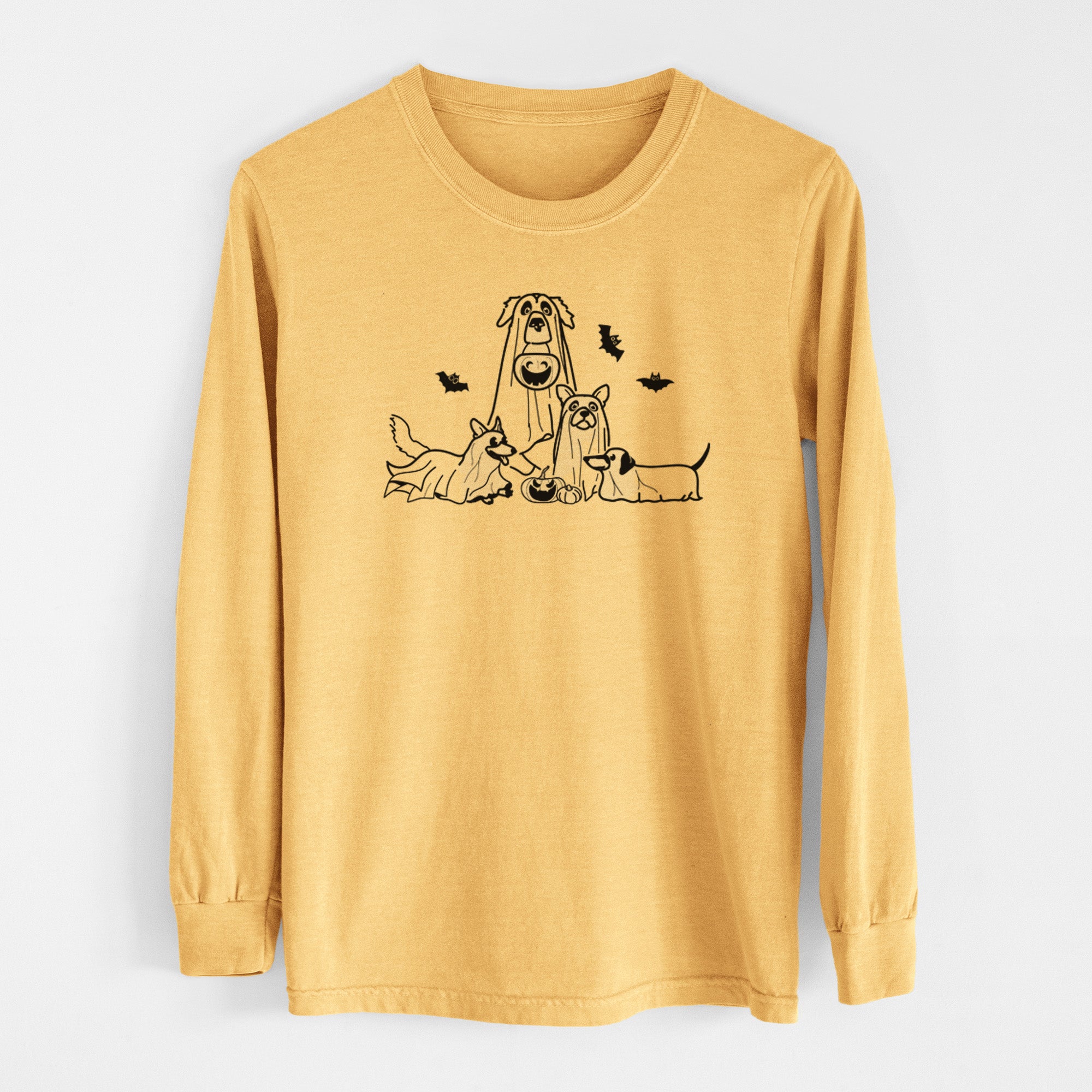 Ghost Pups - Heavyweight 100% Cotton Long Sleeve