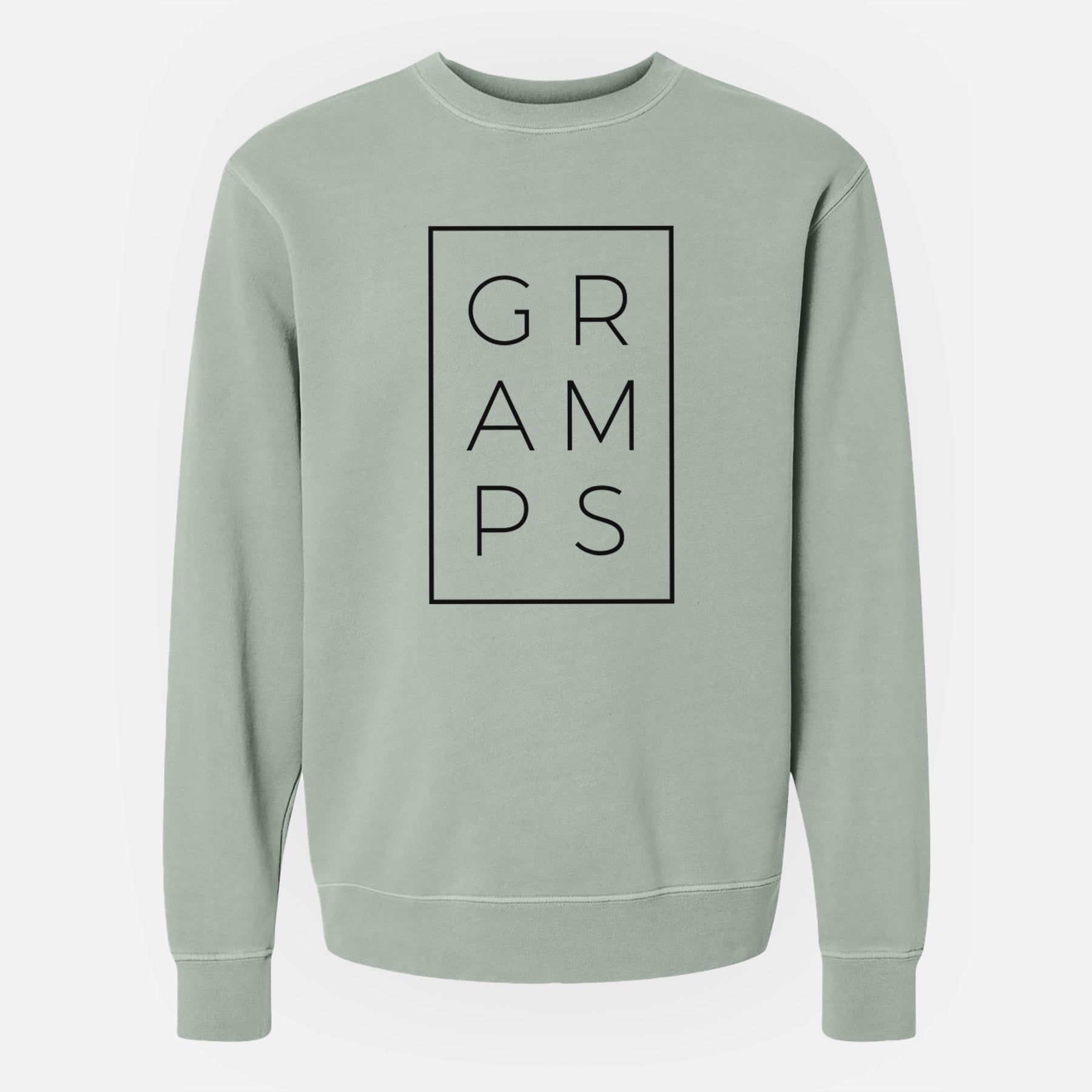 Gramps Boxed - Unisex Pigment Dyed Crew Sweatshirt