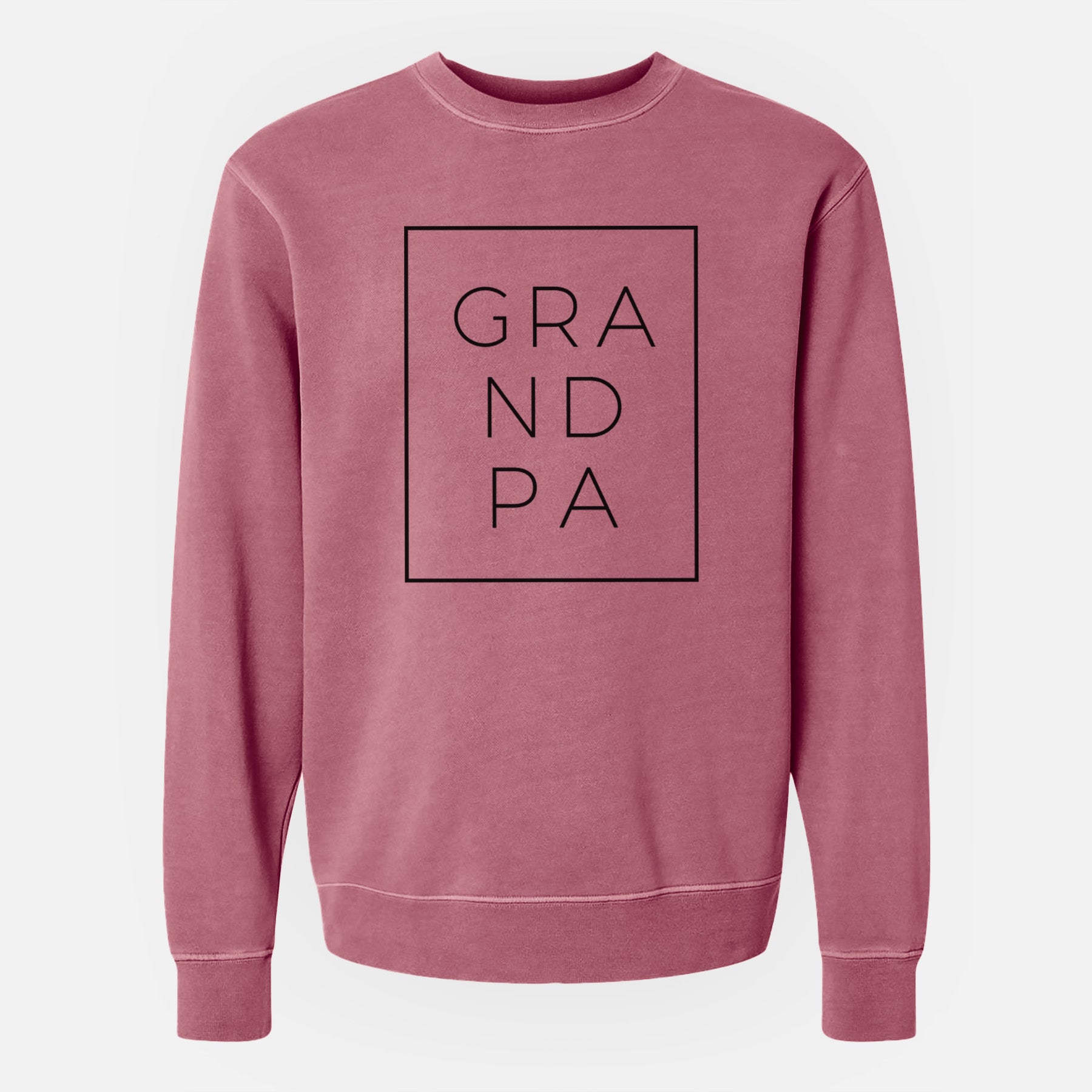 Grandpa Boxed - Unisex Pigment Dyed Crew Sweatshirt