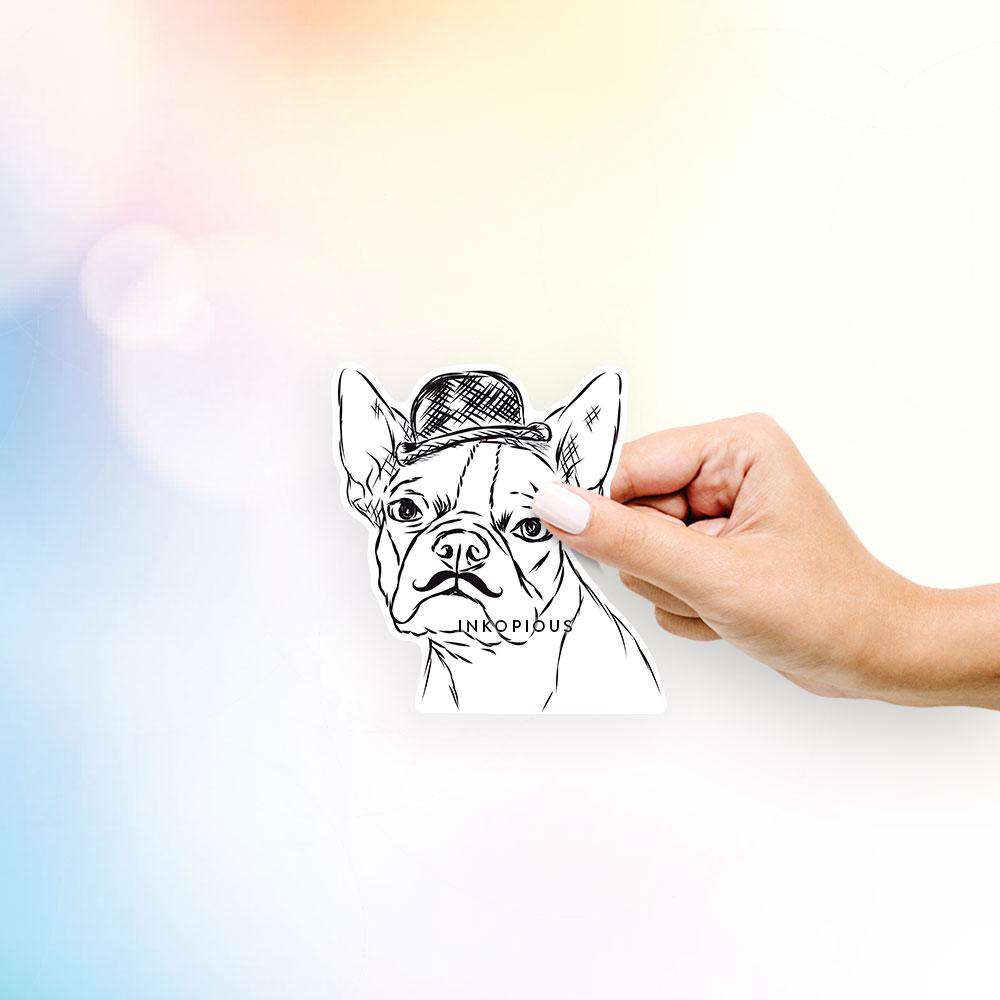 Charles the Boston Terrier - Decal Sticker