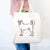 Halftone Anatolian Shepherd  - Tote Bag