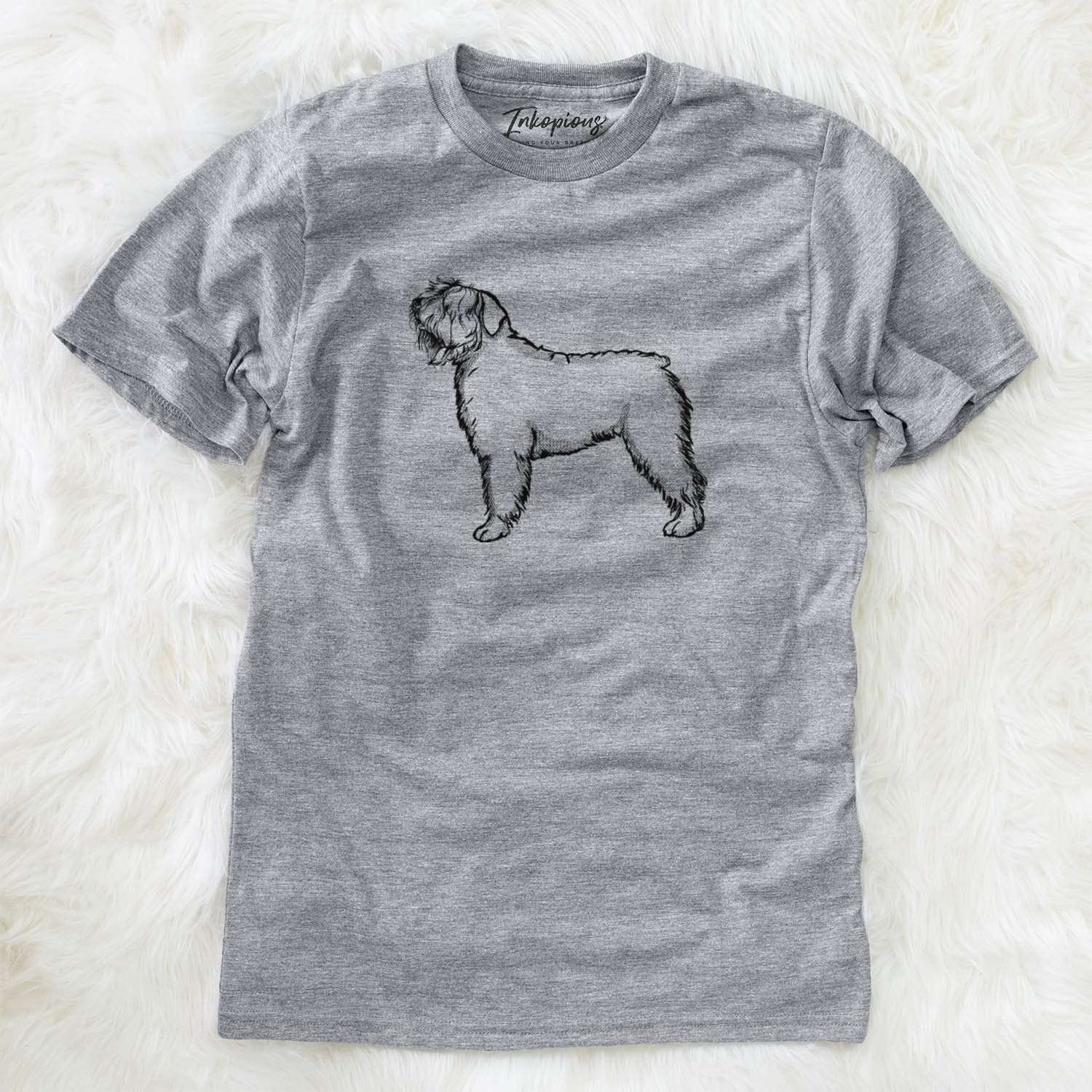 Halftone Bouvier des Flandres  - Unisex Crewneck