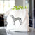 Halftone Coonhound  - Tote Bag