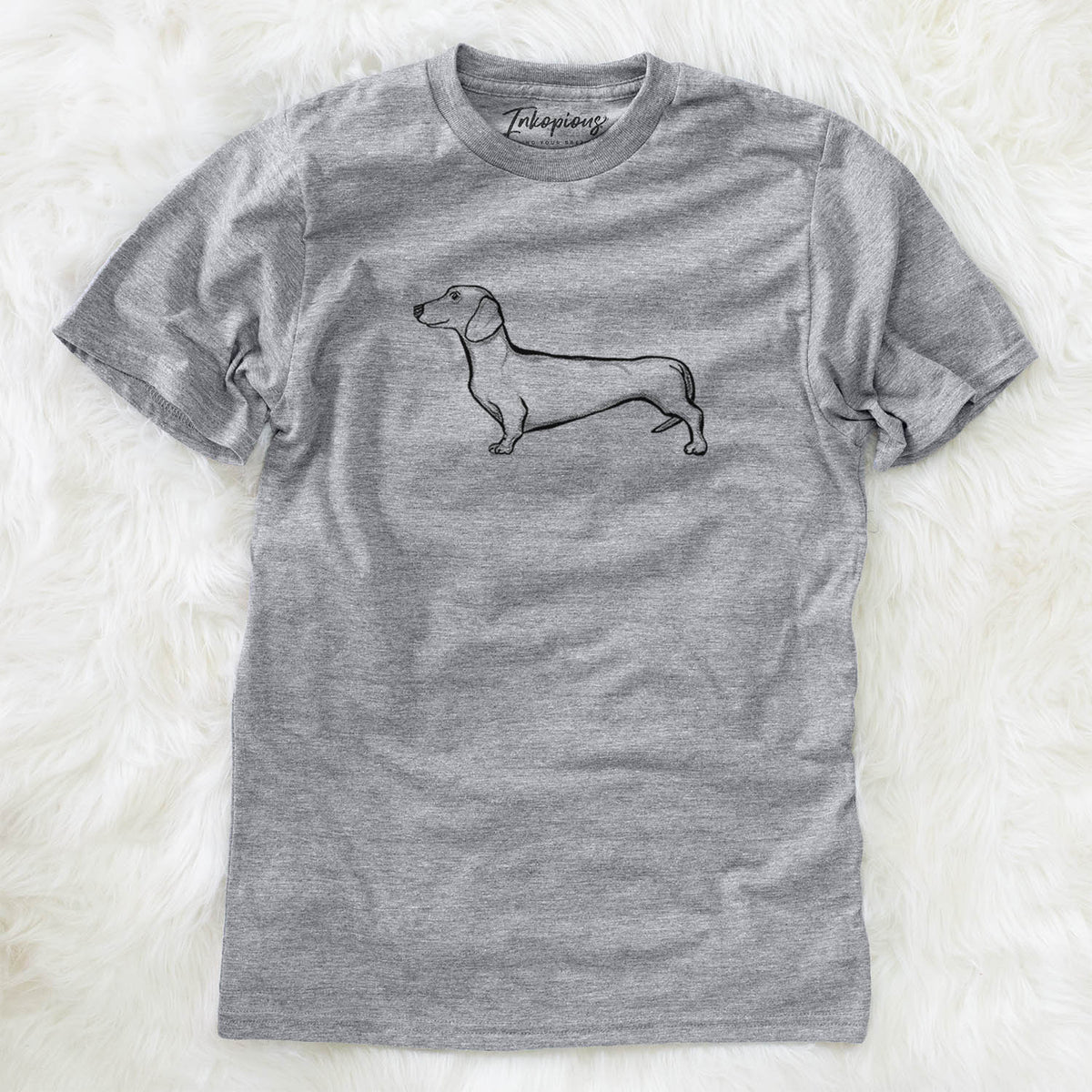 Halftone Dachshund  - Unisex Crewneck