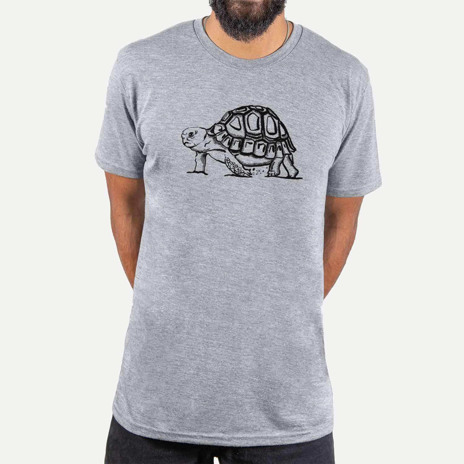 Halftone Fast Tortoise  - Unisex Crewneck