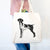 Halftone Docked German Shorthaired Pointer  - Tote Bag