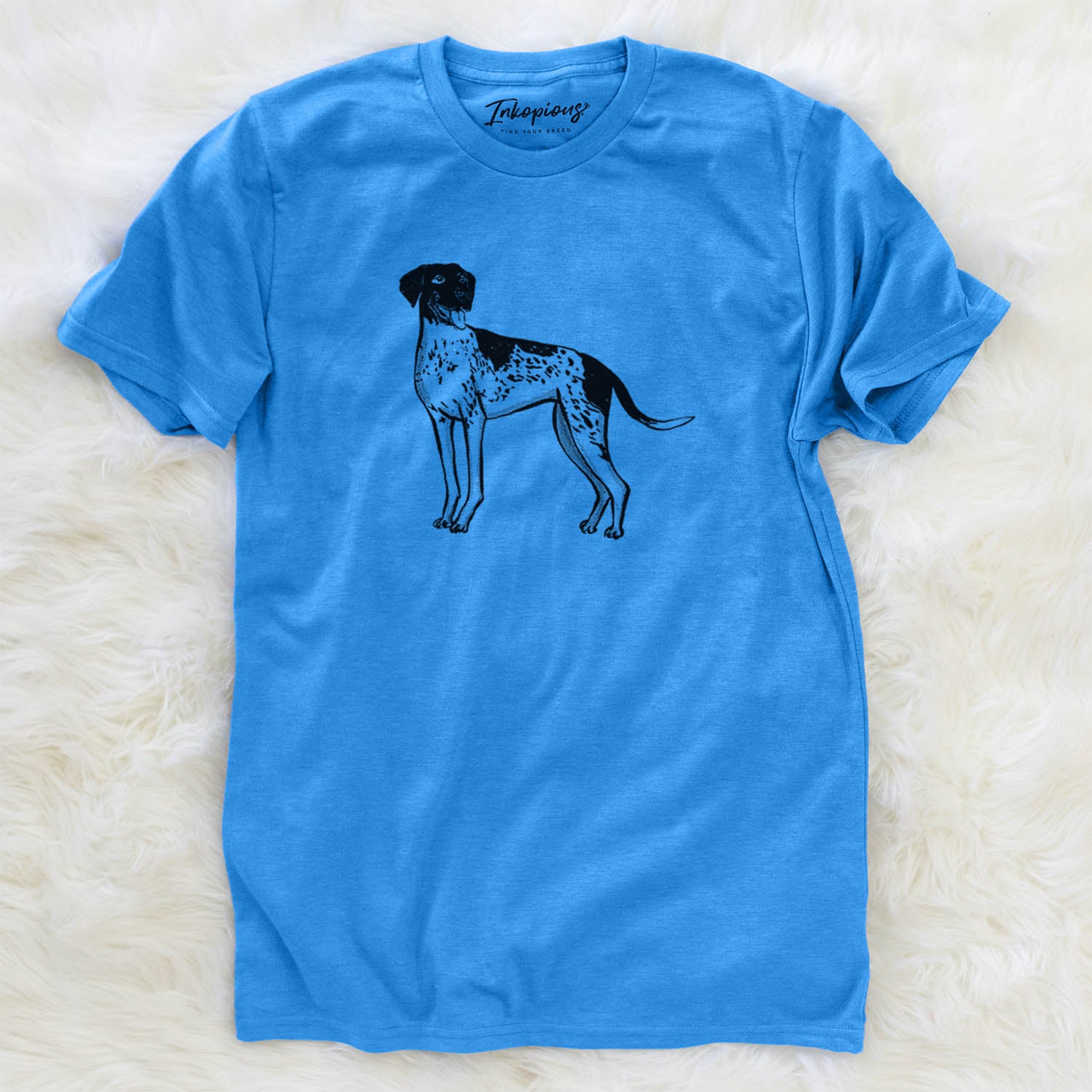 Halftone German Shorthaired Pointer  - Unisex Crewneck