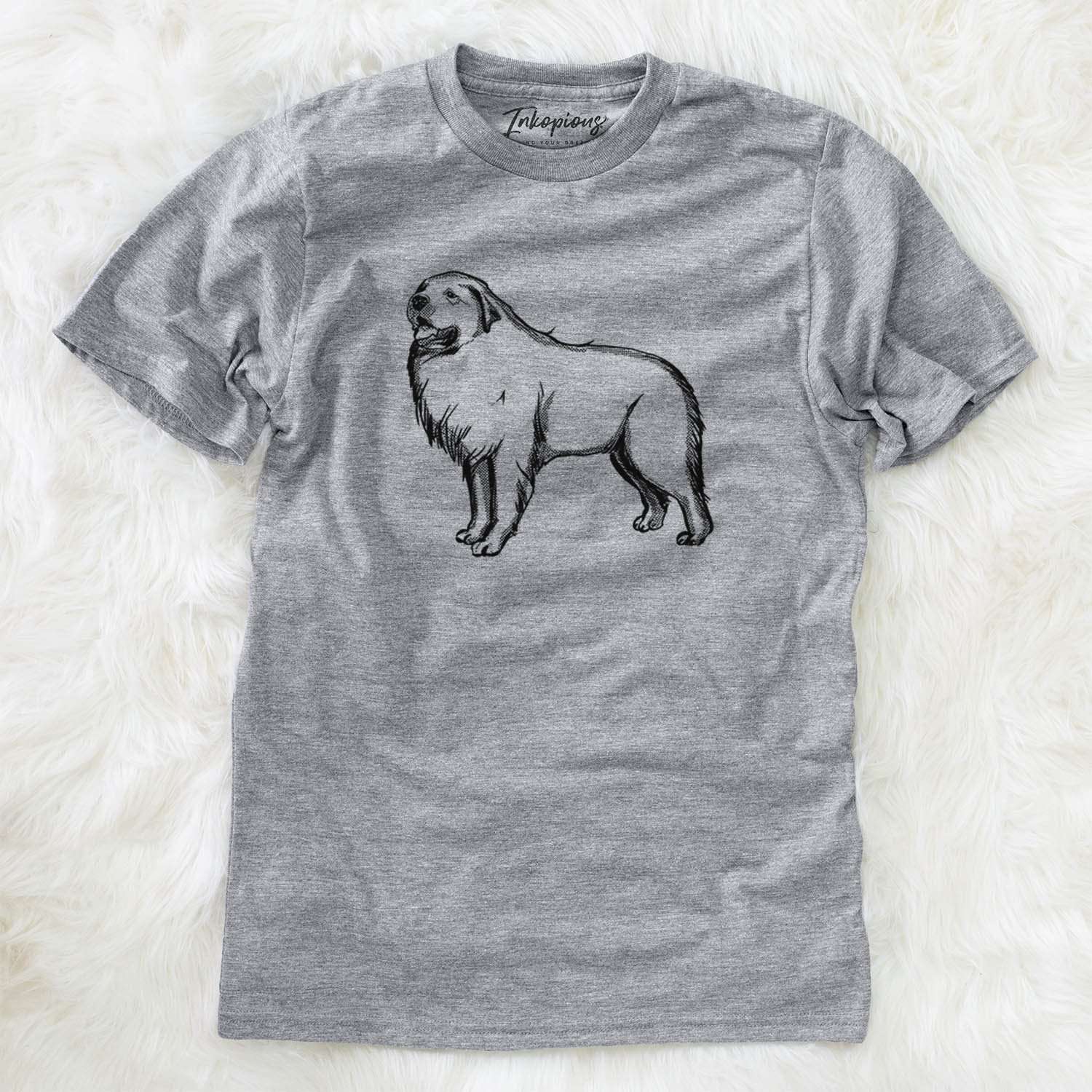 Halftone Great Pyrenees  - Unisex Crewneck