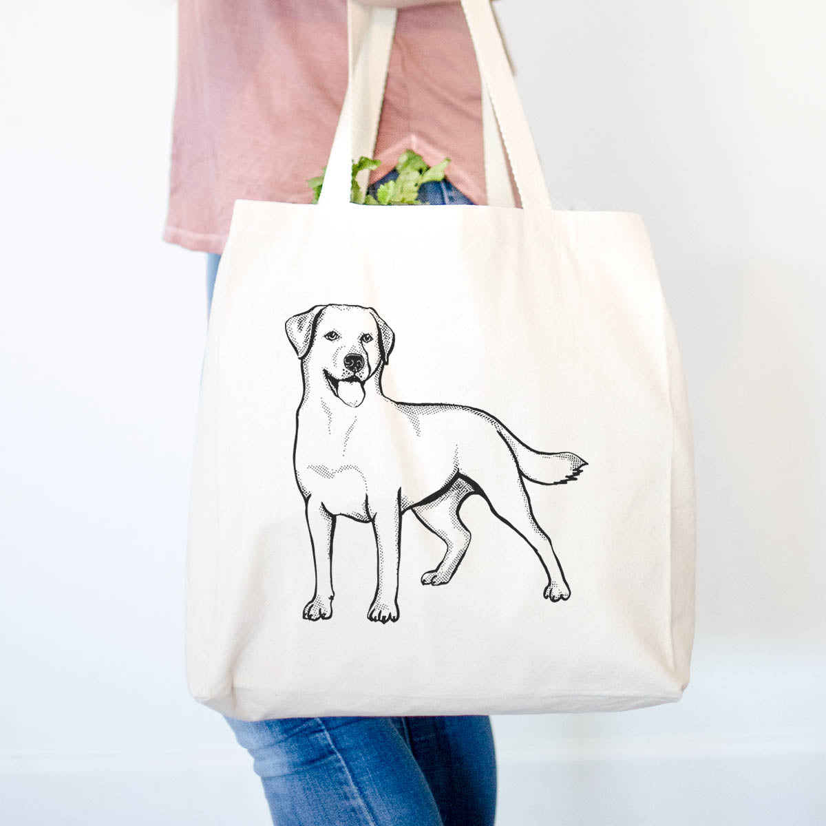 Halftone Labrador  - Tote Bag