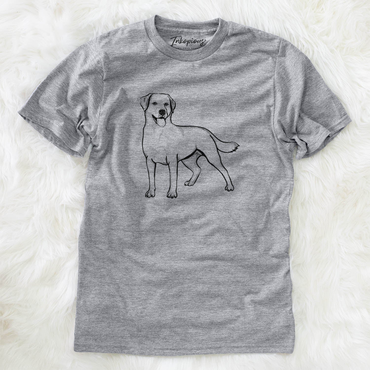 Halftone Labrador  - Unisex Crewneck