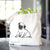 Halftone Pug Puppy  - Tote Bag