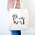 Halftone Shih Tzu Puppy Cut  - Tote Bag