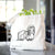 Halftone Shih Tzu Top Knot  - Tote Bag