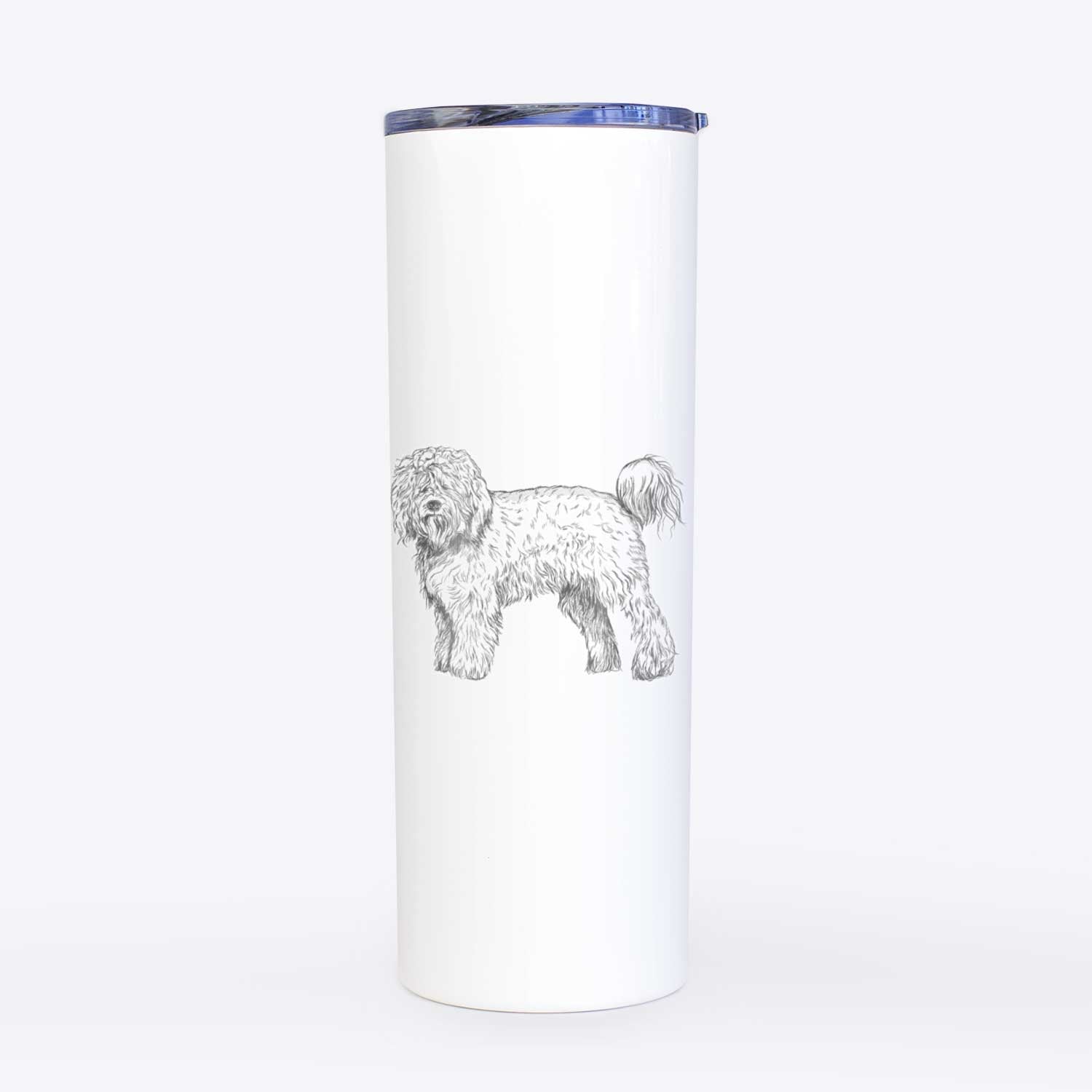 Halftone Barbet - 20oz Skinny Tumbler