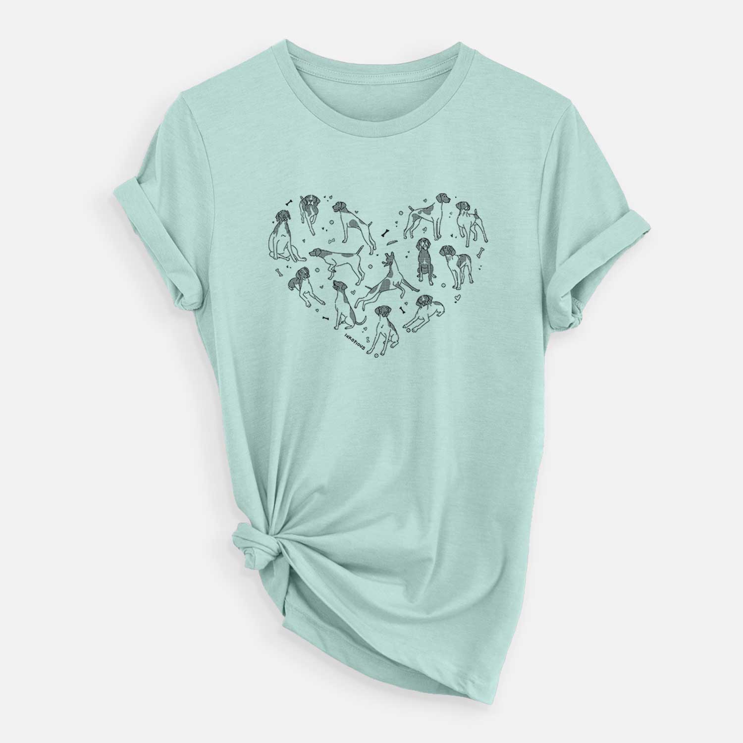 Heart Full of German Shorthaired Pointers - Unisex Crewneck