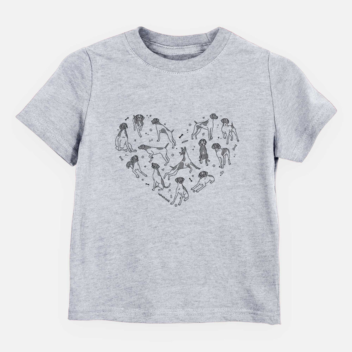 Heart Full of German Shorthaired Pointers - Kids/Youth/Toddler Shirt