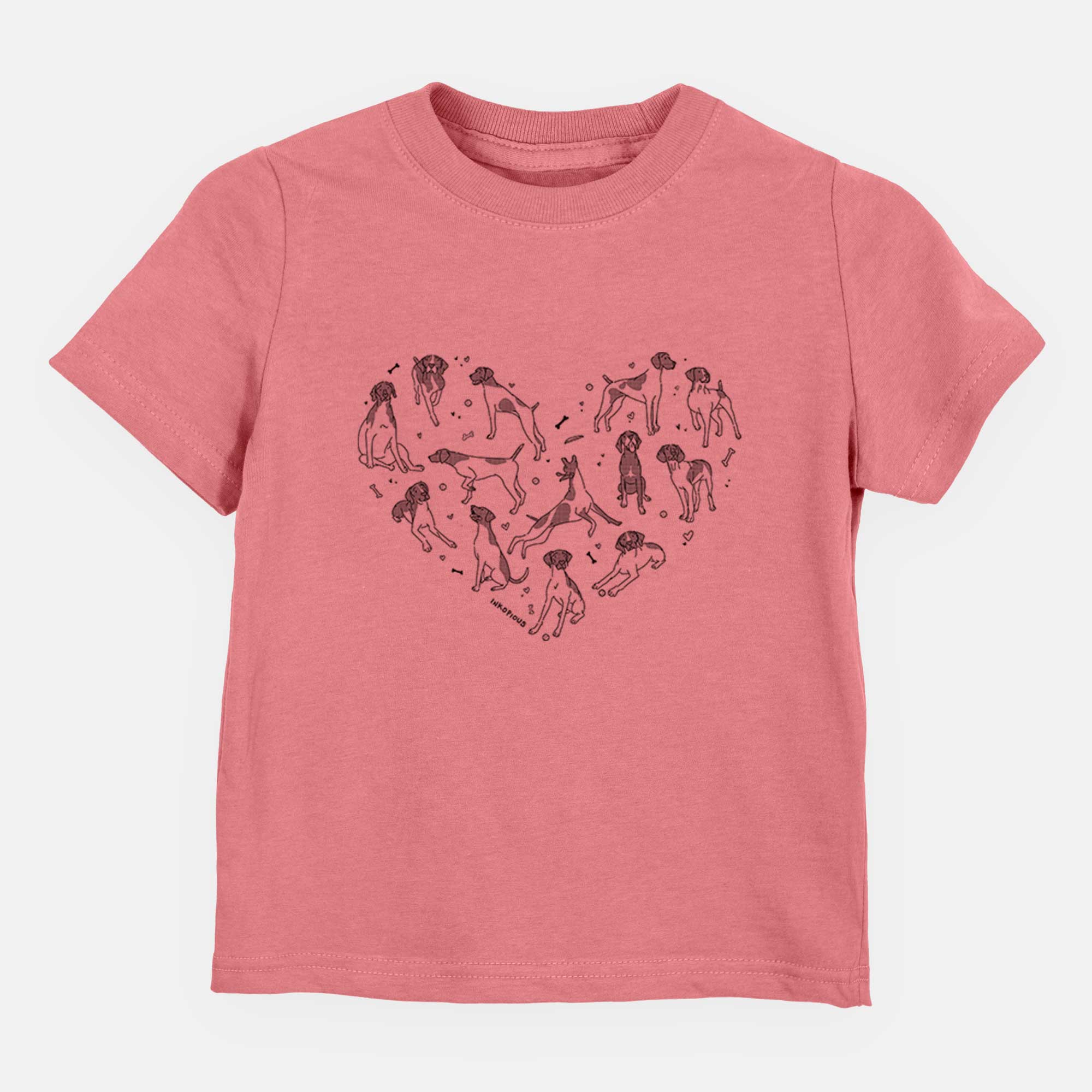 Heart Full of German Shorthaired Pointers - Kids/Youth/Toddler Shirt