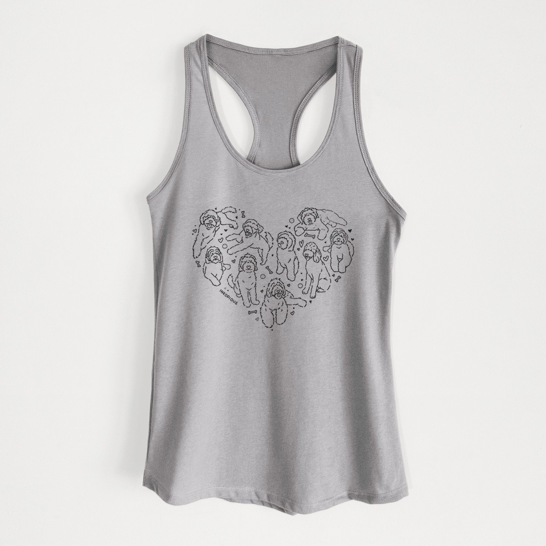 Heart Full of Goldendoodles - Women's Racerback Tanktop