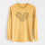 Heart Full of Golden Retrievers - Heavyweight 100% Cotton Long Sleeve