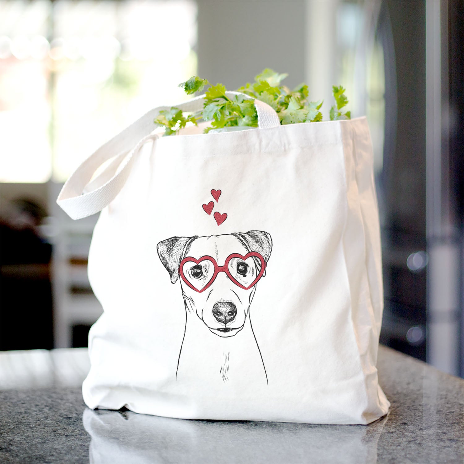 Ally the Jack Russell Terrier - Tote Bag