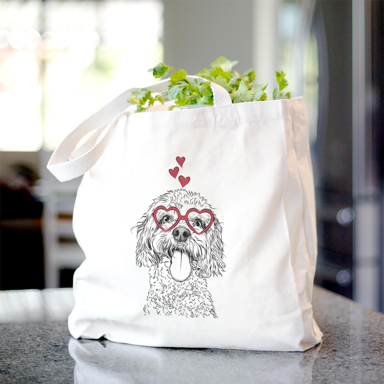 Barney the Cavachon - Tote Bag