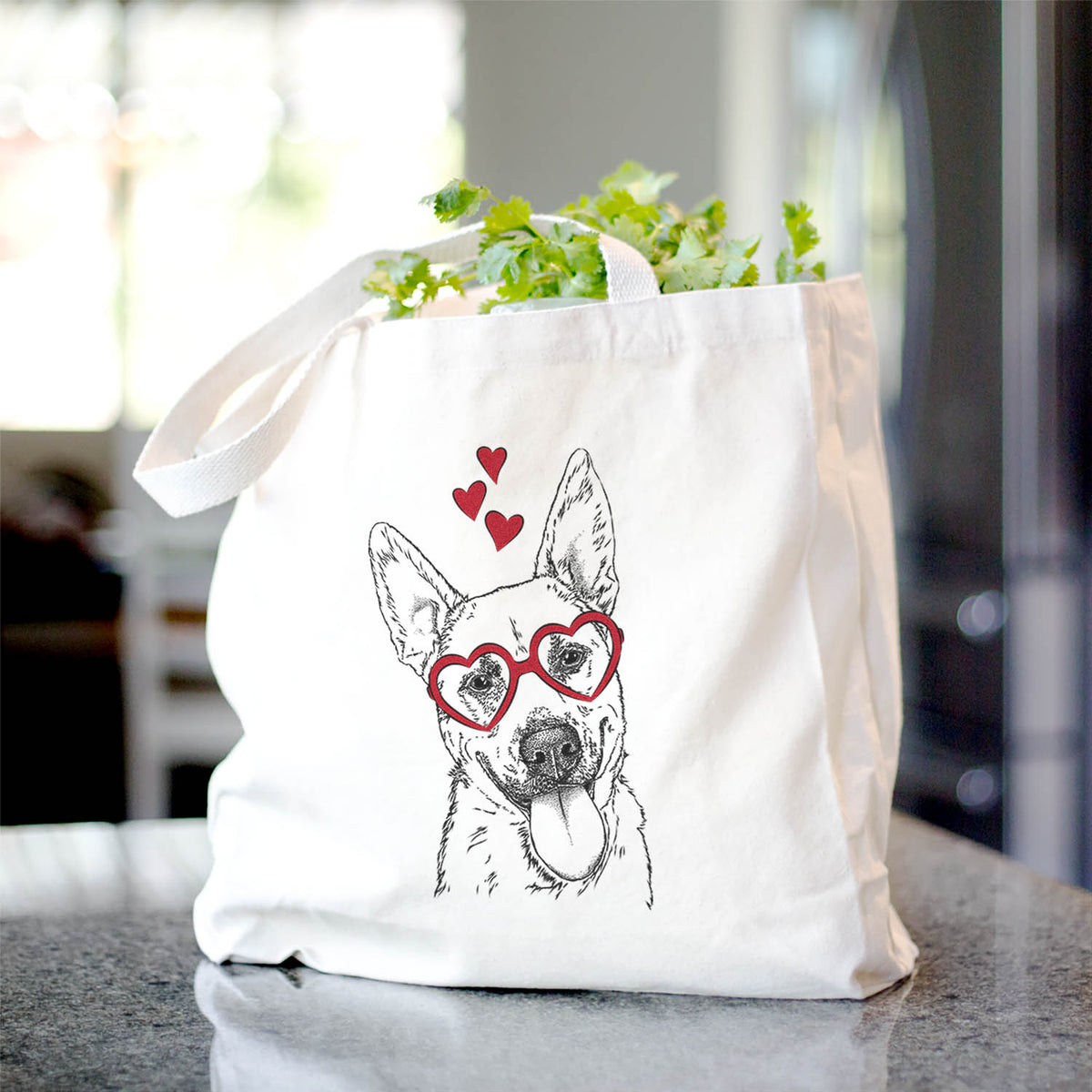 Charlie the Mixed Breed - Tote Bag
