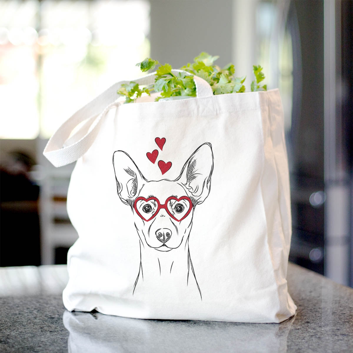 Chillie the Mini Pinscher - Tote Bag