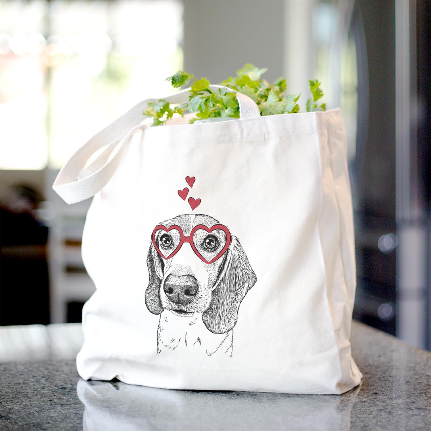 Elvis the Beagle - Tote Bag