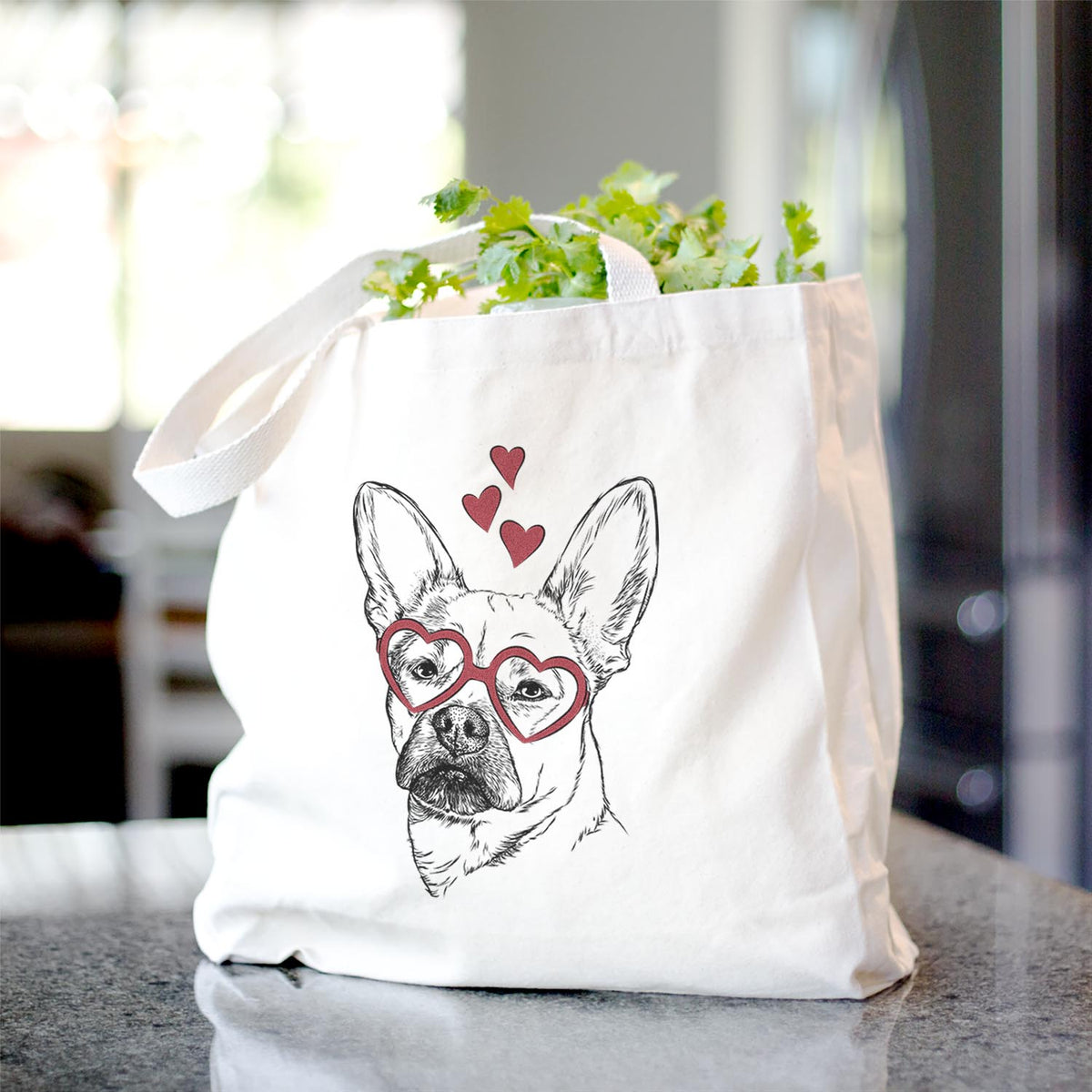 Frankie the Mixed Breed - Tote Bag