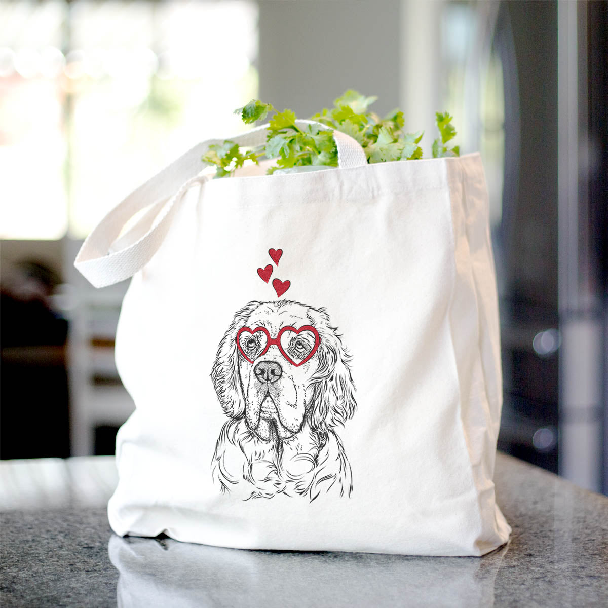 Gary the Clumber Spaniel - Tote Bag