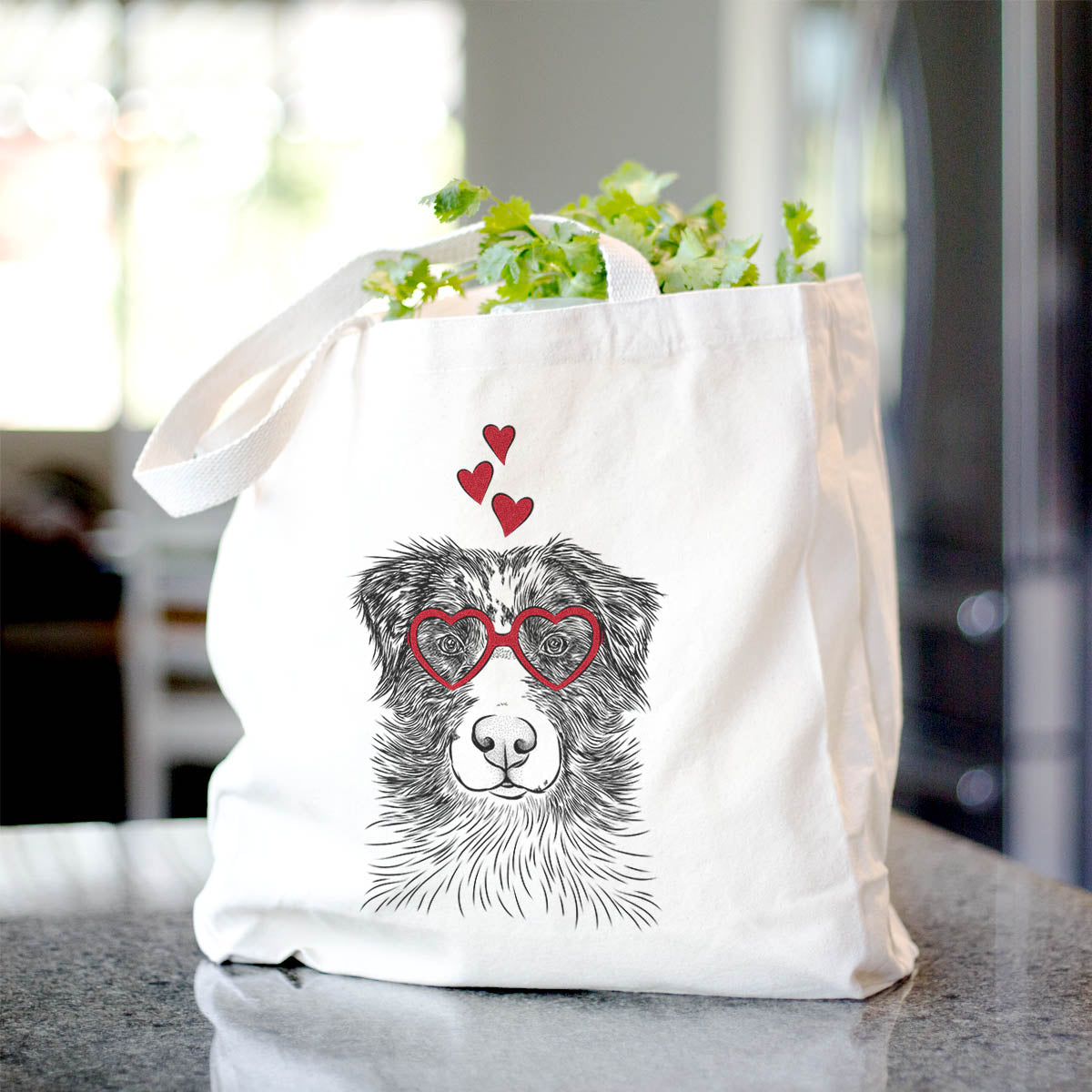 Gram the Australian Shepherd - Tote Bag