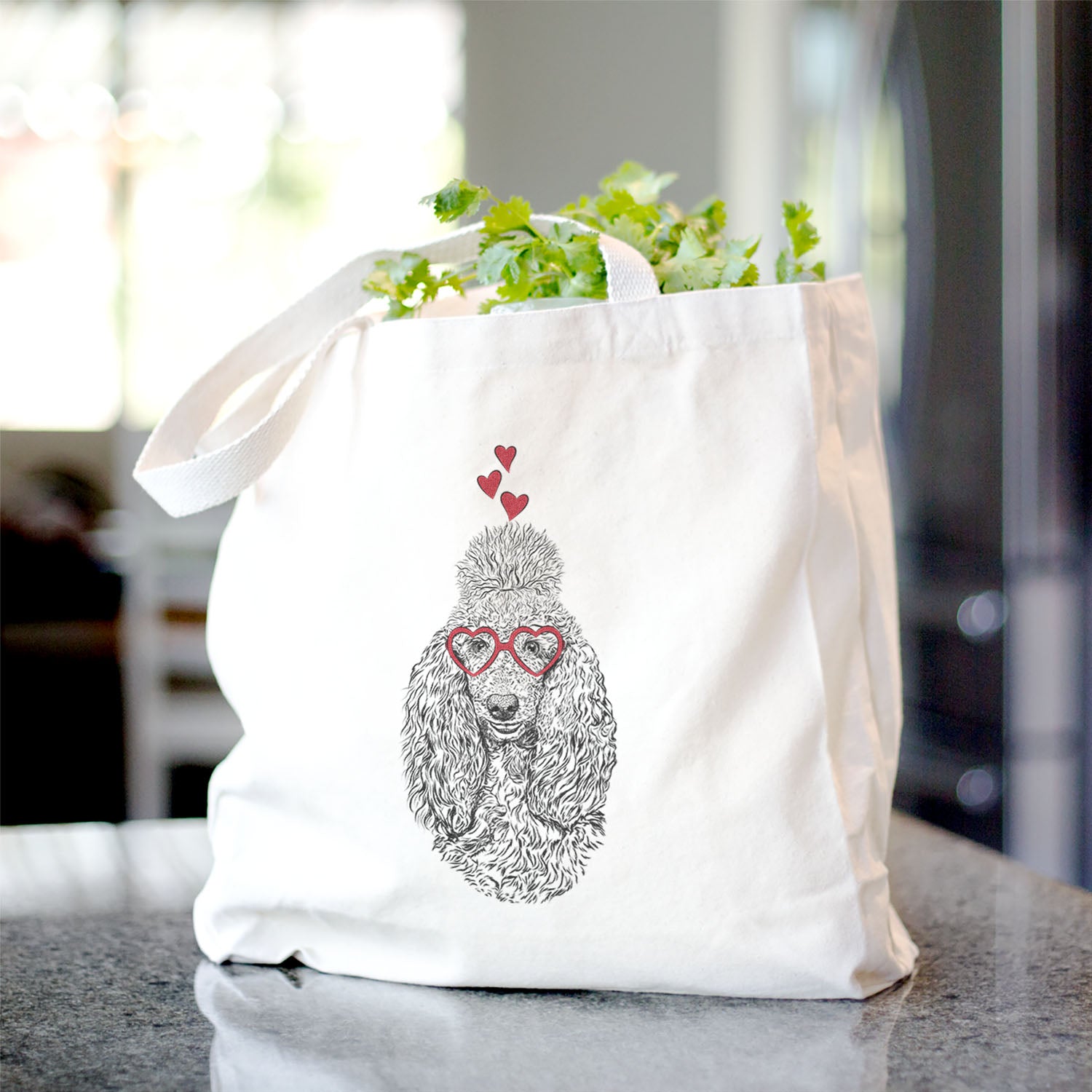 Kenna the Poodle - Tote Bag