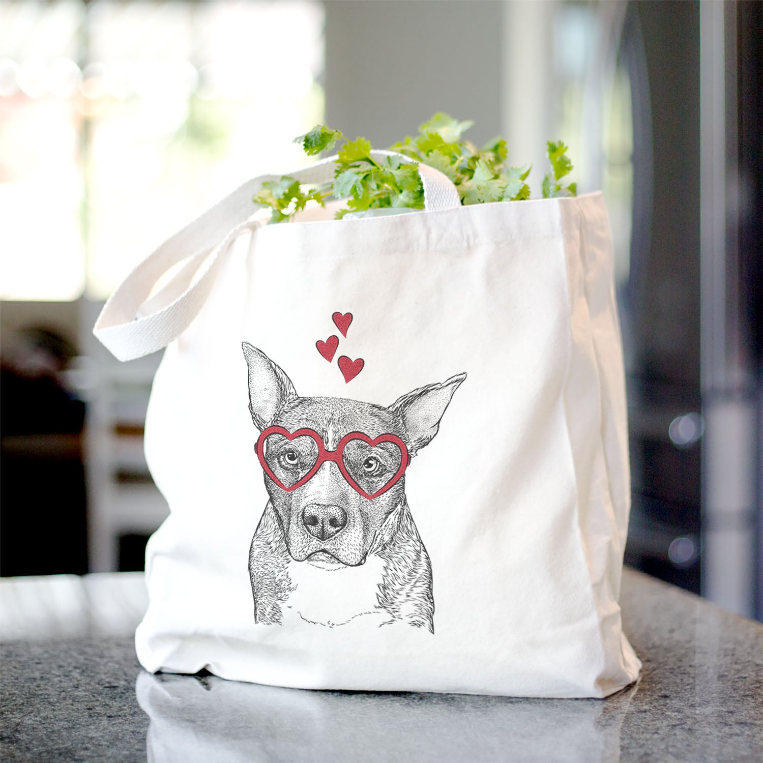 Mercy the Pitbull - Tote Bag